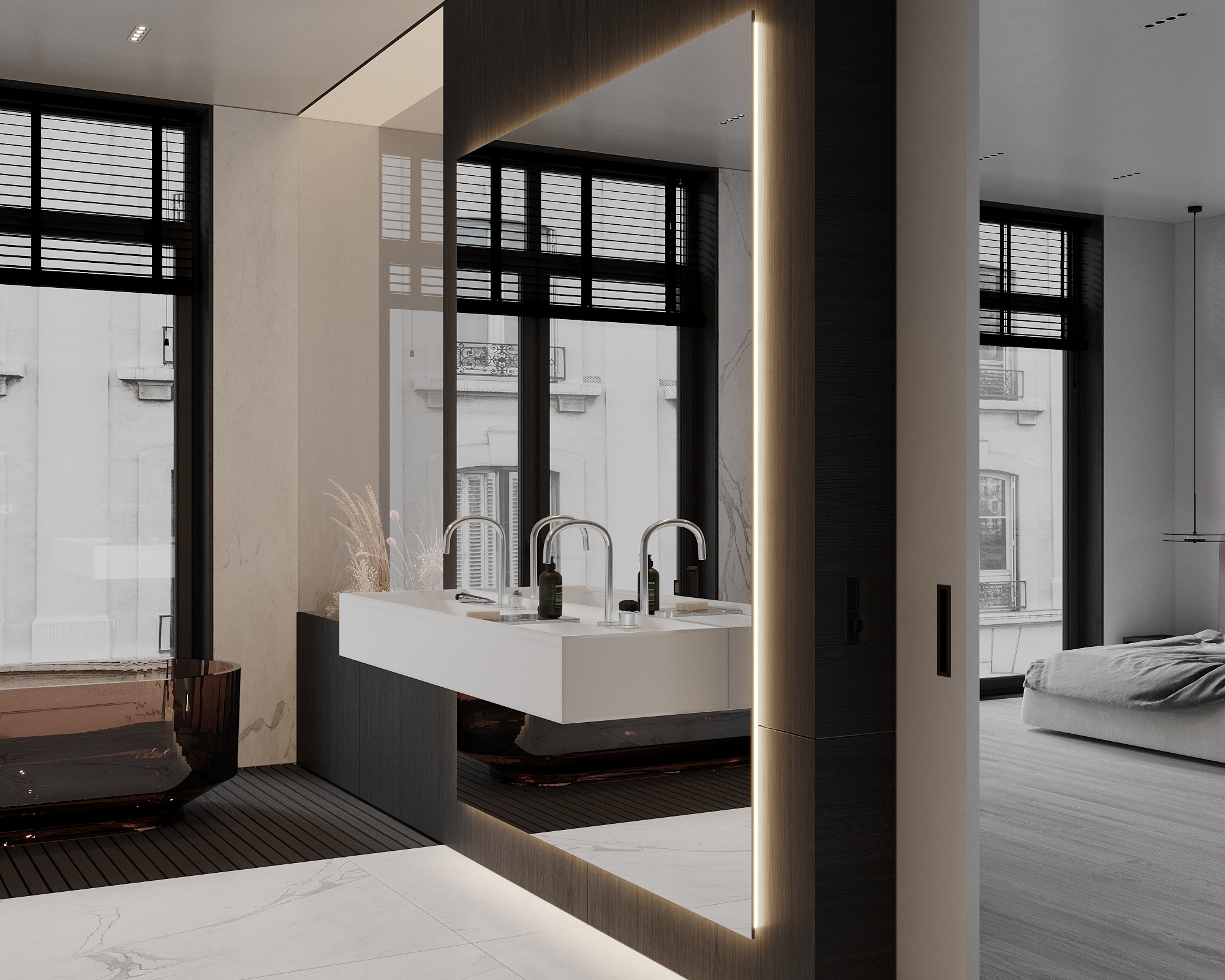 Soft Minimalism. Simple Archs — high quality visualizations for your interior projects