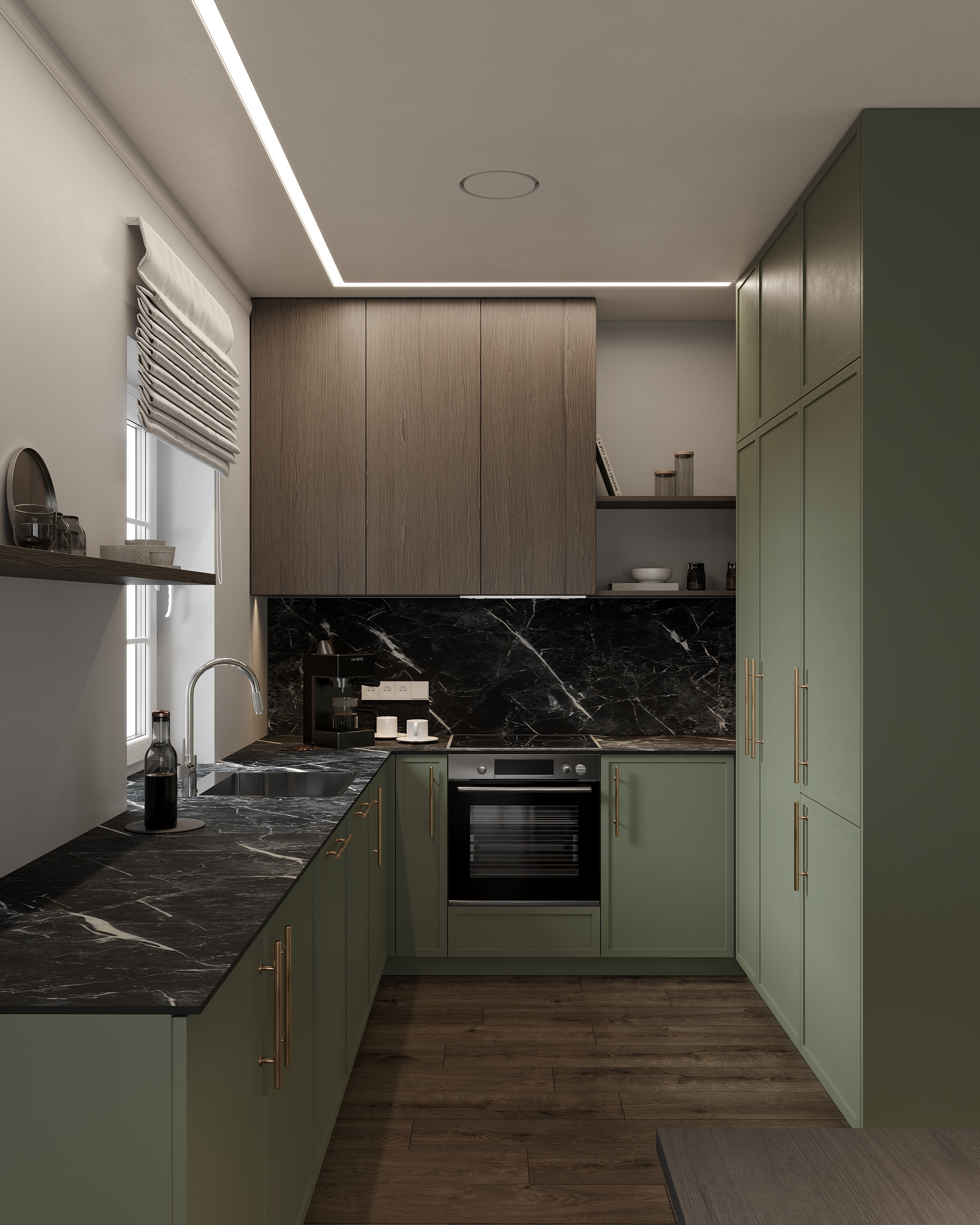 Modern Design + Classic Details. Simple Archs — high quality visualizations for your interior projects