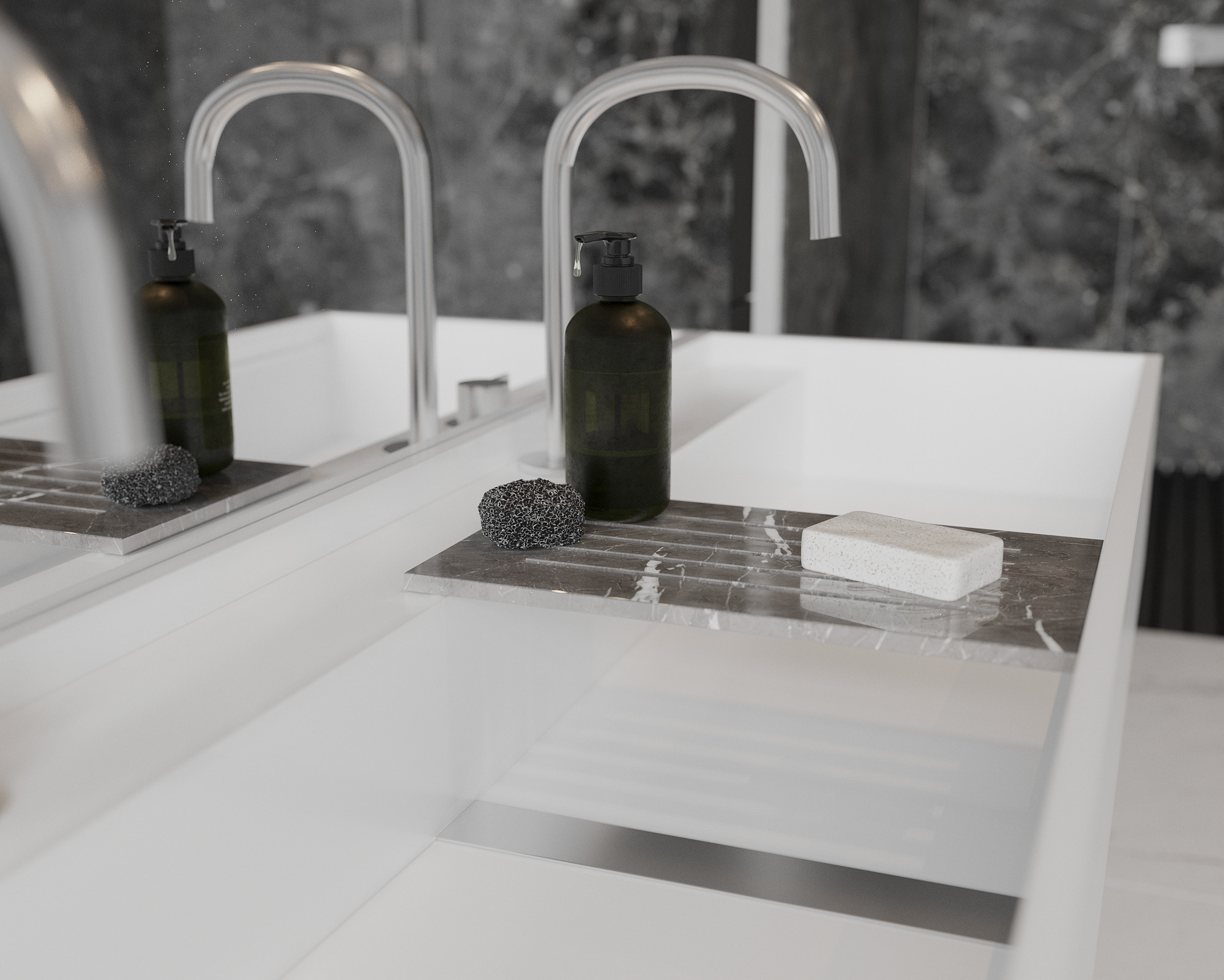 Soft Minimalism. Simple Archs — high quality visualizations for your interior projects