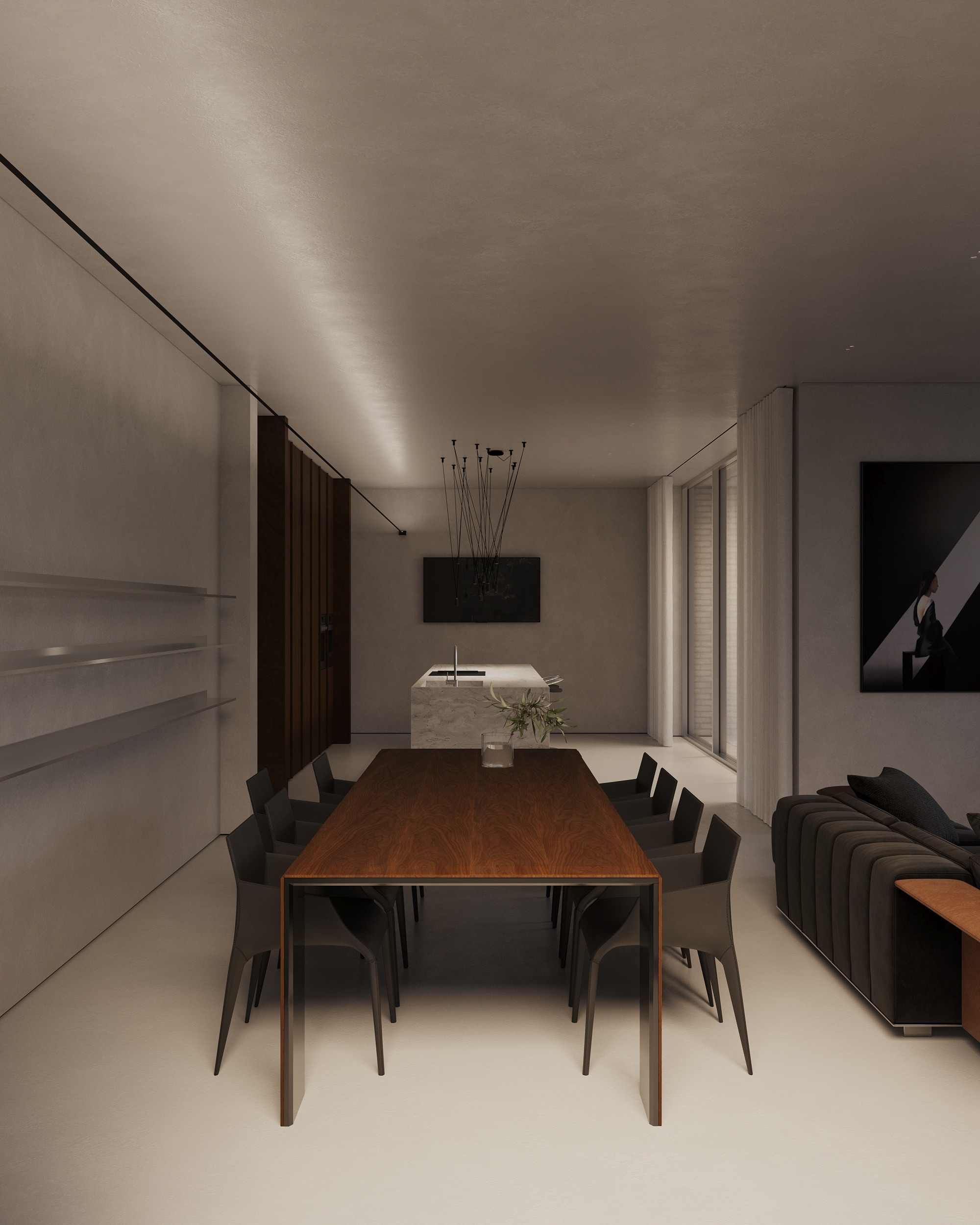 Sun Warmness. Simple Archs — high quality visualizations for your interior projects