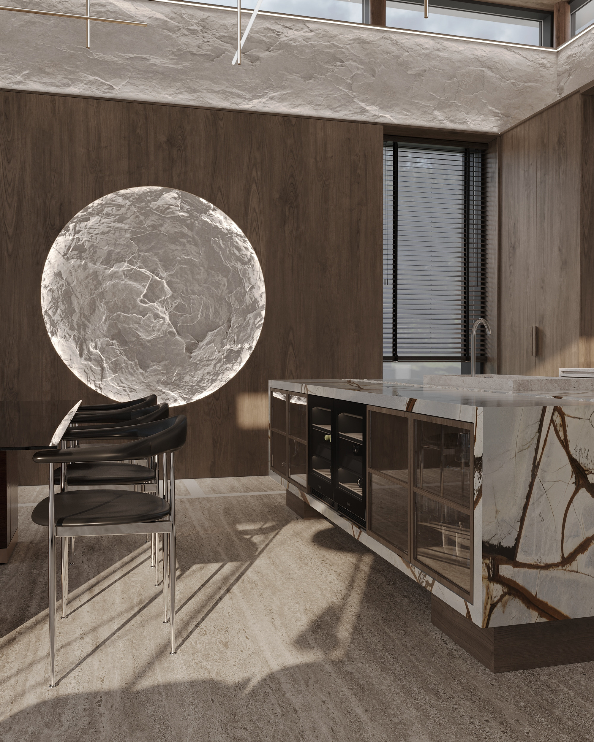 Wooden Oasis. Simple Archs — high quality visualizations for your interior projects