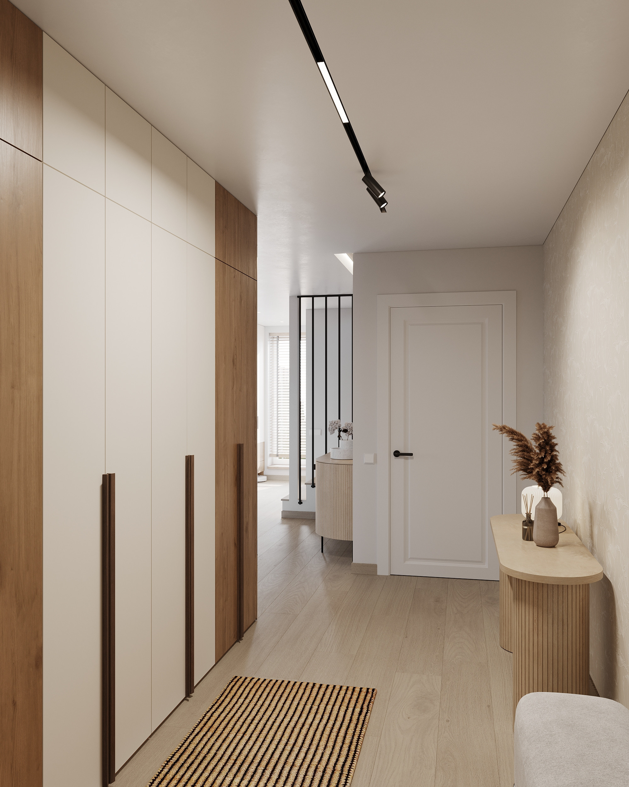 Modernism with Japandi Vibes. Simple Archs — high quality visualizations for your interior projects