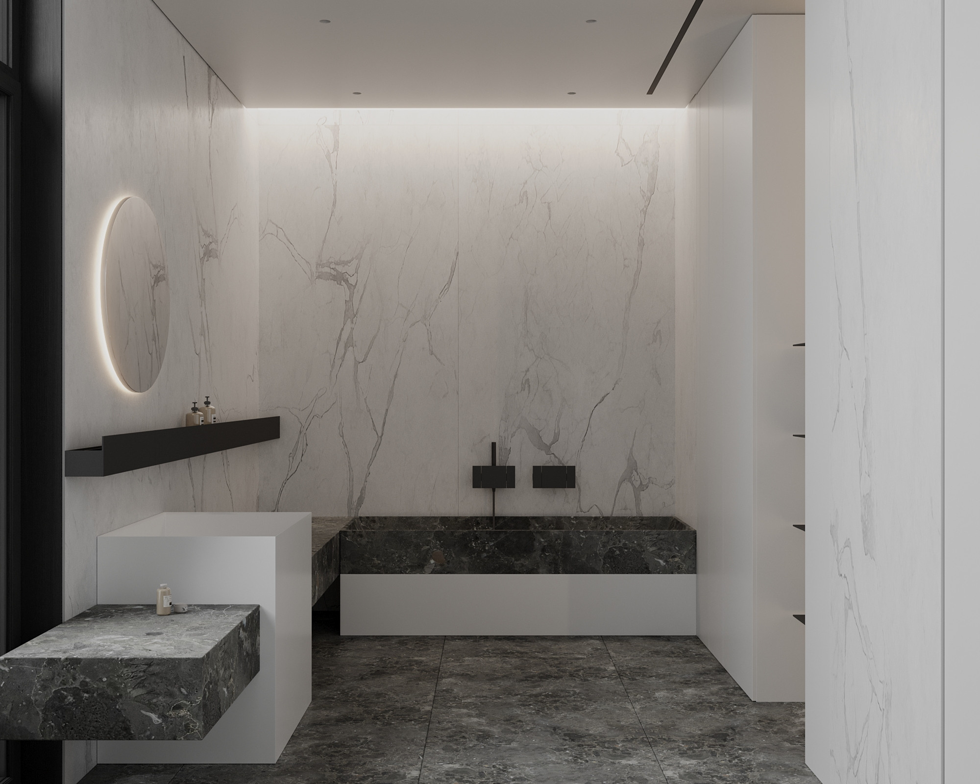 Marble. Simple Archs — high quality visualizations for your interior projects