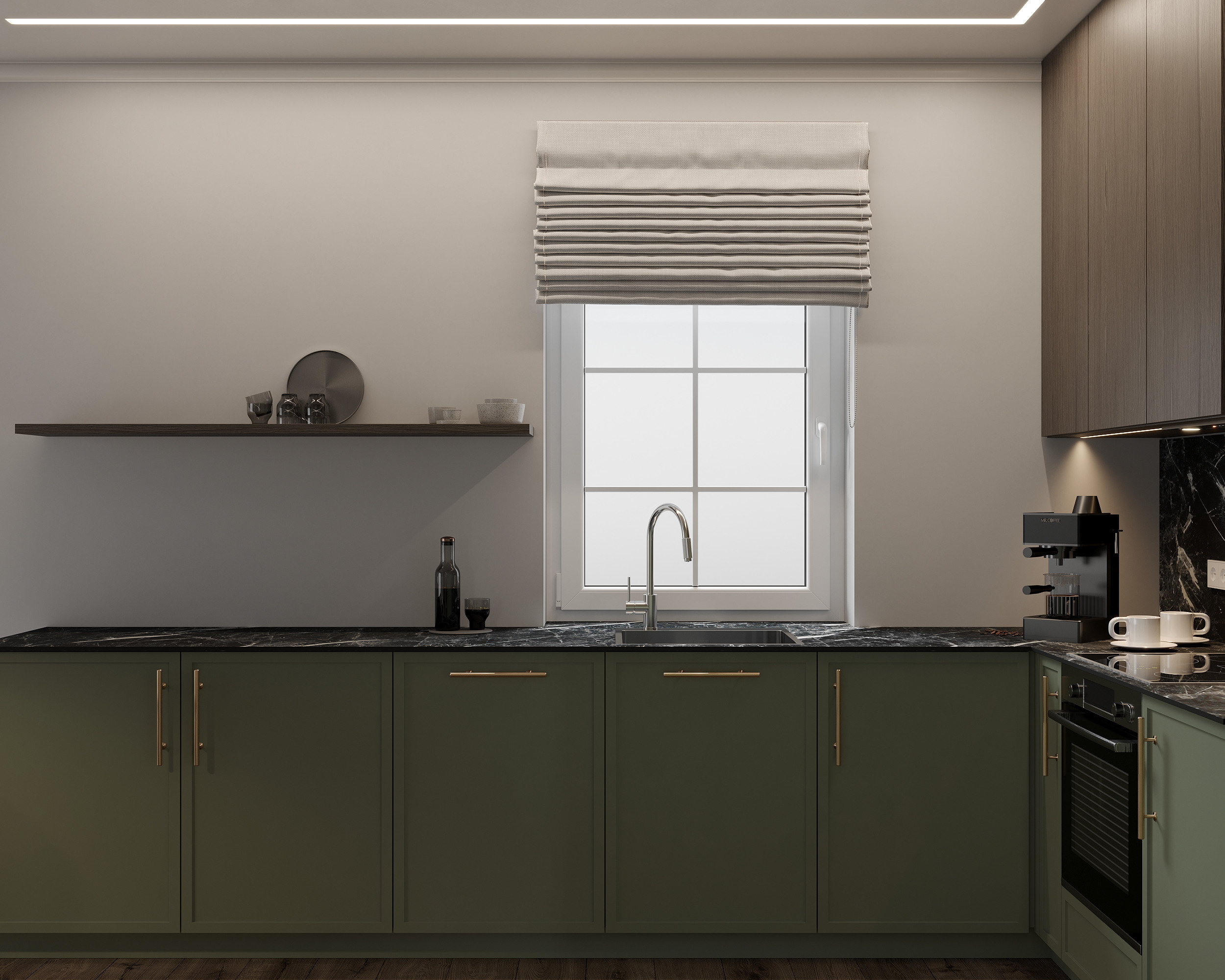 Modern Design + Classic Details. Simple Archs — high quality visualizations for your interior projects