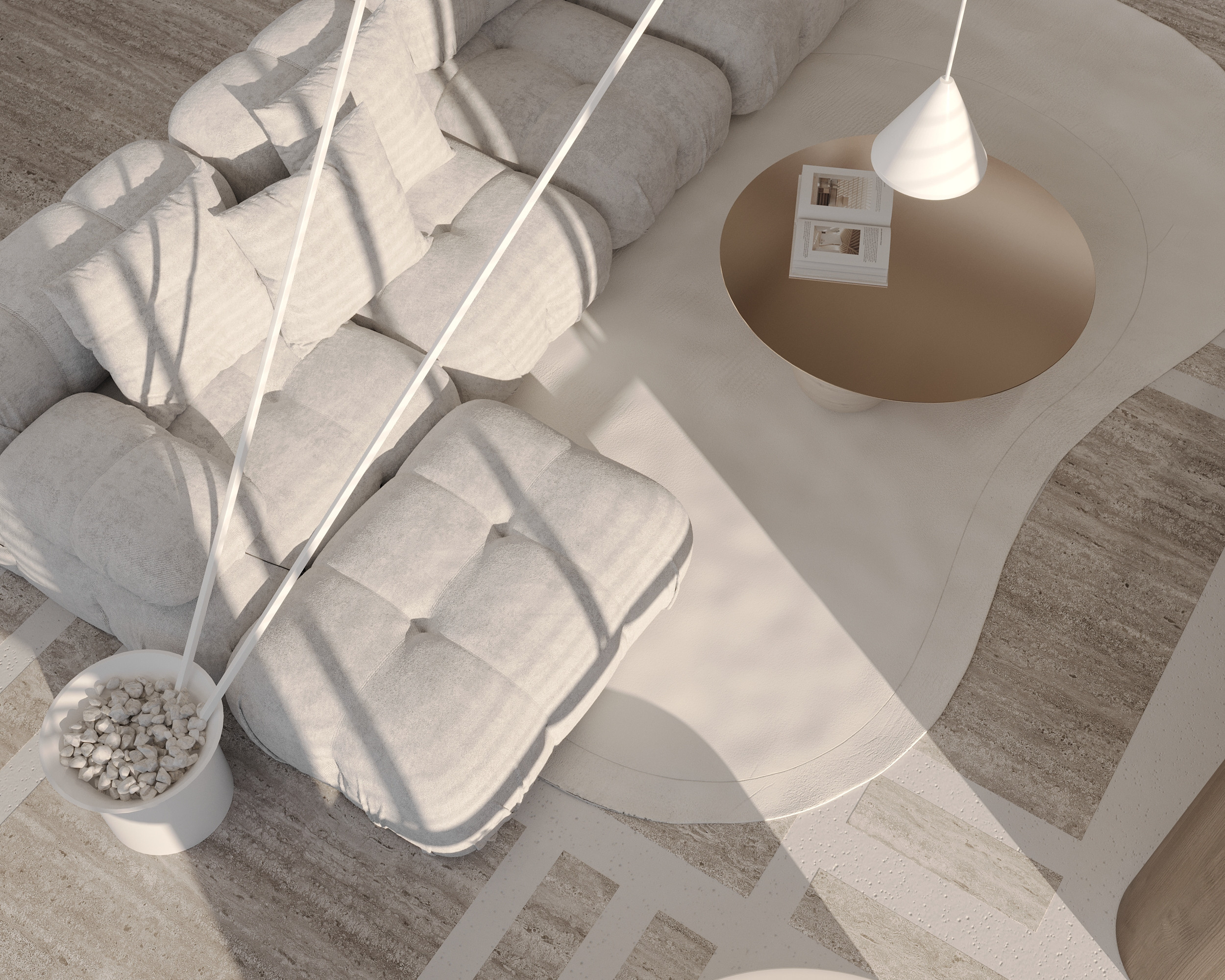 Wooden Oasis. Simple Archs — high quality visualizations for your interior projects