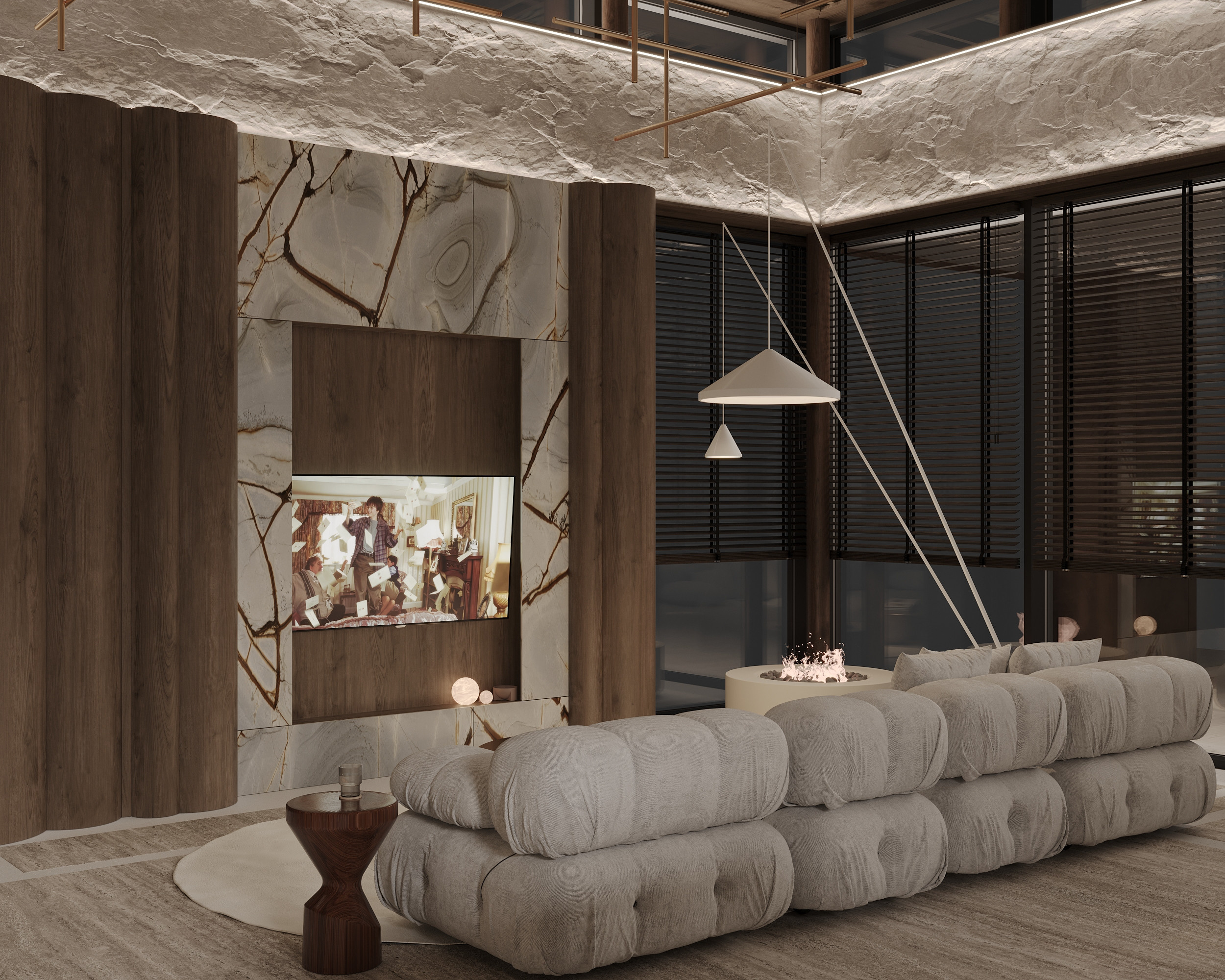 Wooden Oasis. Simple Archs — high quality visualizations for your interior projects