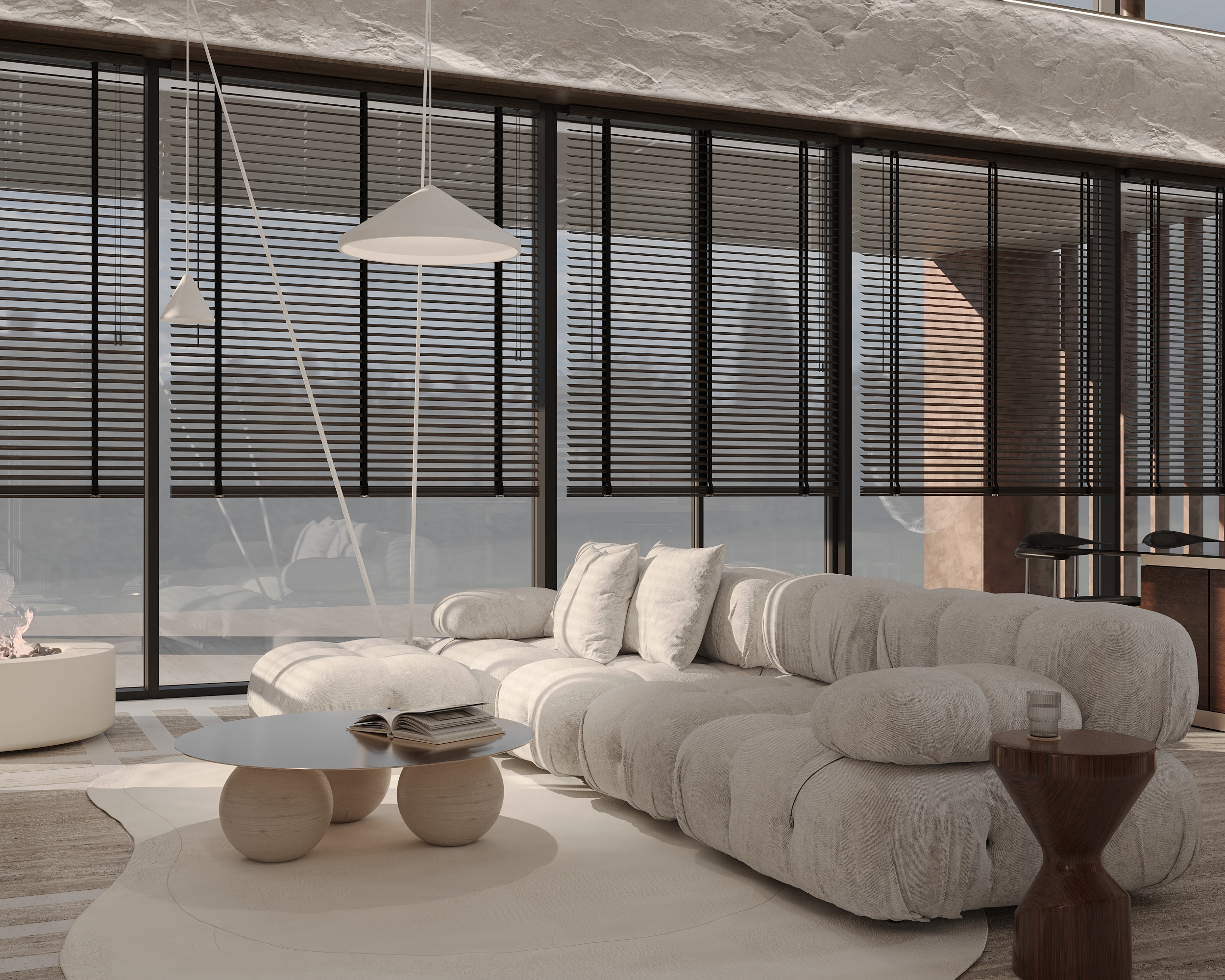 Wooden Oasis. Simple Archs — high quality visualizations for your interior projects