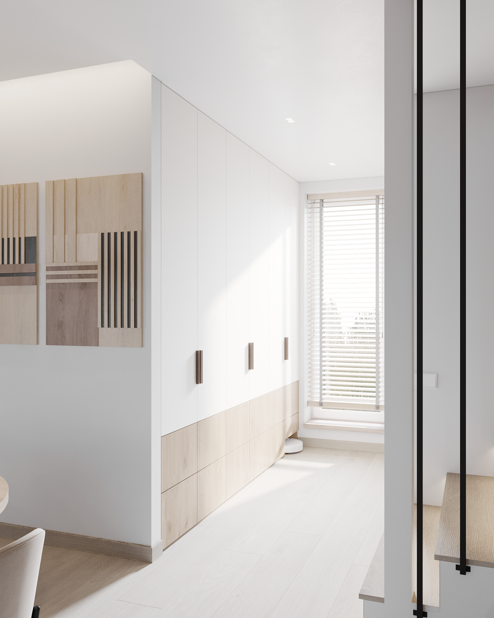 Modernism with Japandi Vibes. Simple Archs — high quality visualizations for your interior projects