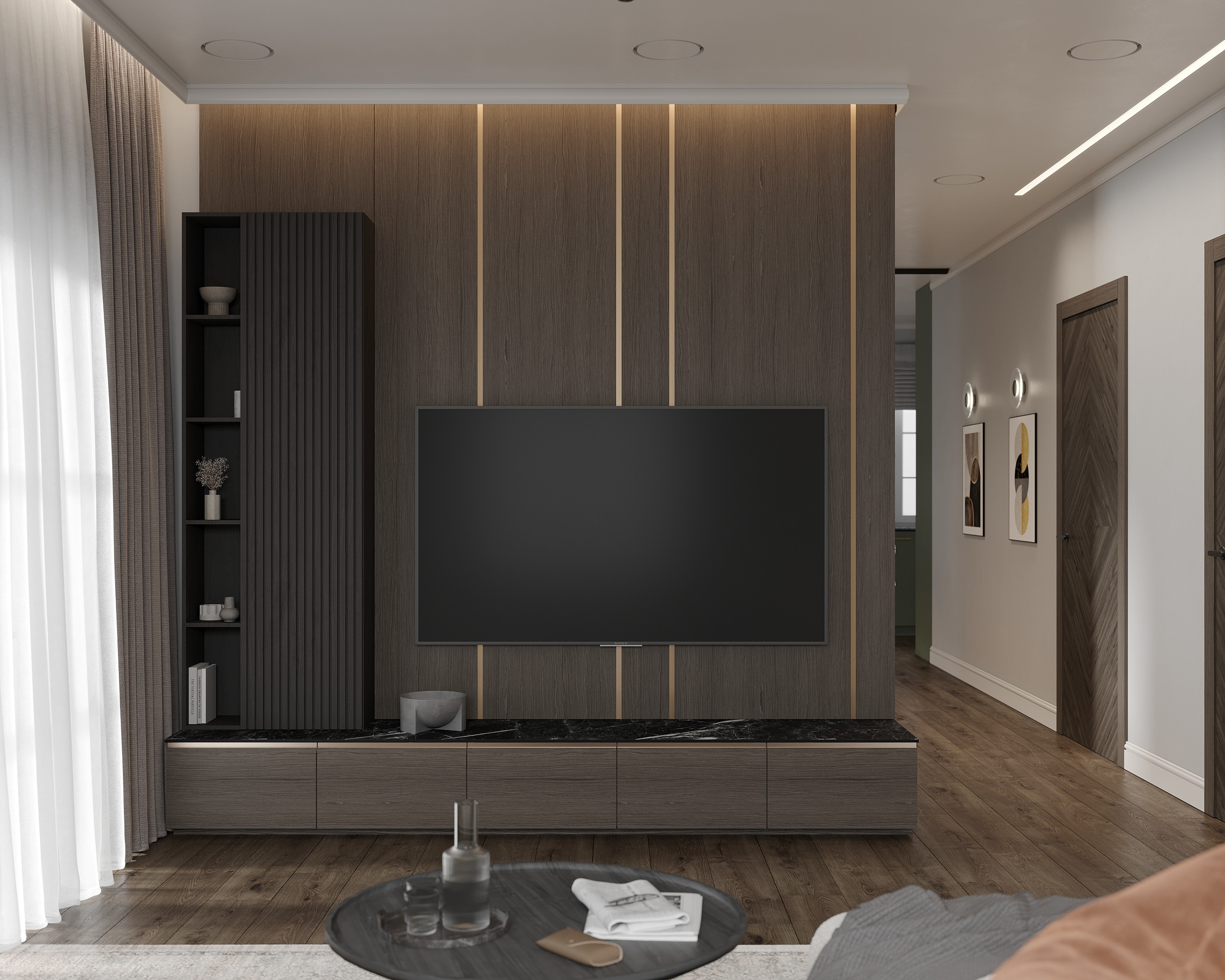 Modern Design + Classic Details. Simple Archs — high quality visualizations for your interior projects