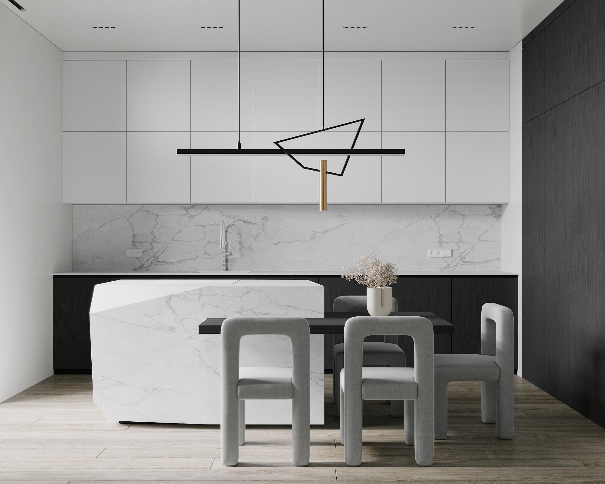 Marble. Simple Archs — high quality visualizations for your interior projects