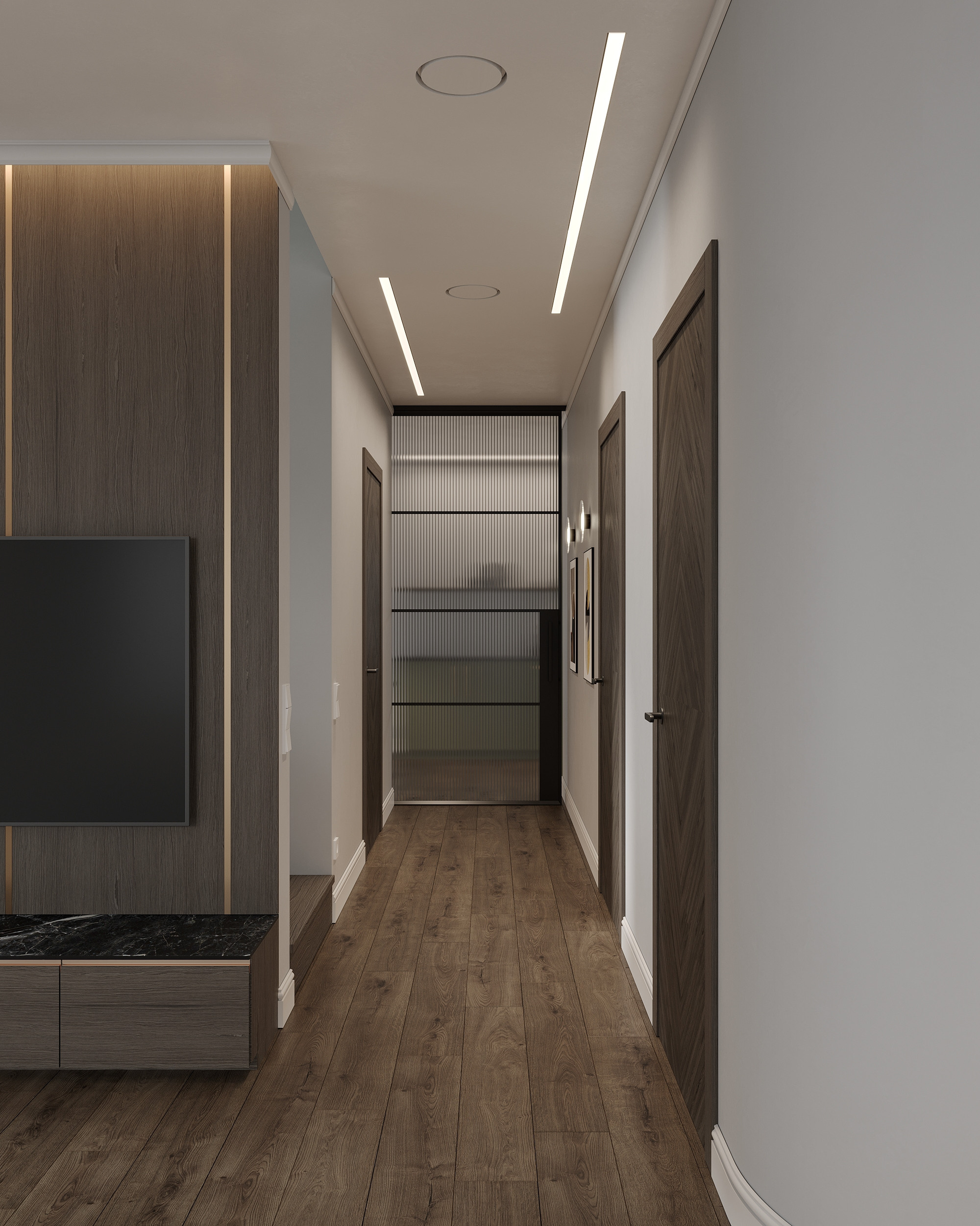 Modern Design + Classic Details. Simple Archs — high quality visualizations for your interior projects