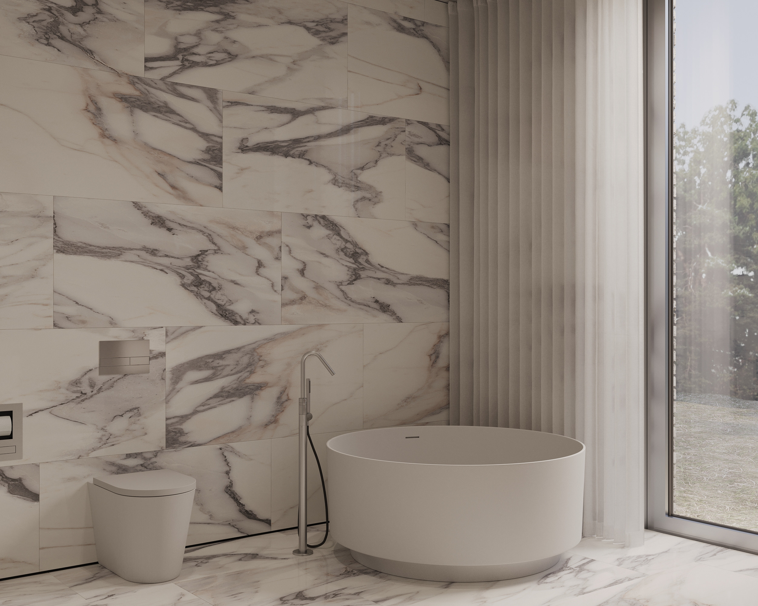 Sun Warmness. Simple Archs — high quality visualizations for your interior projects