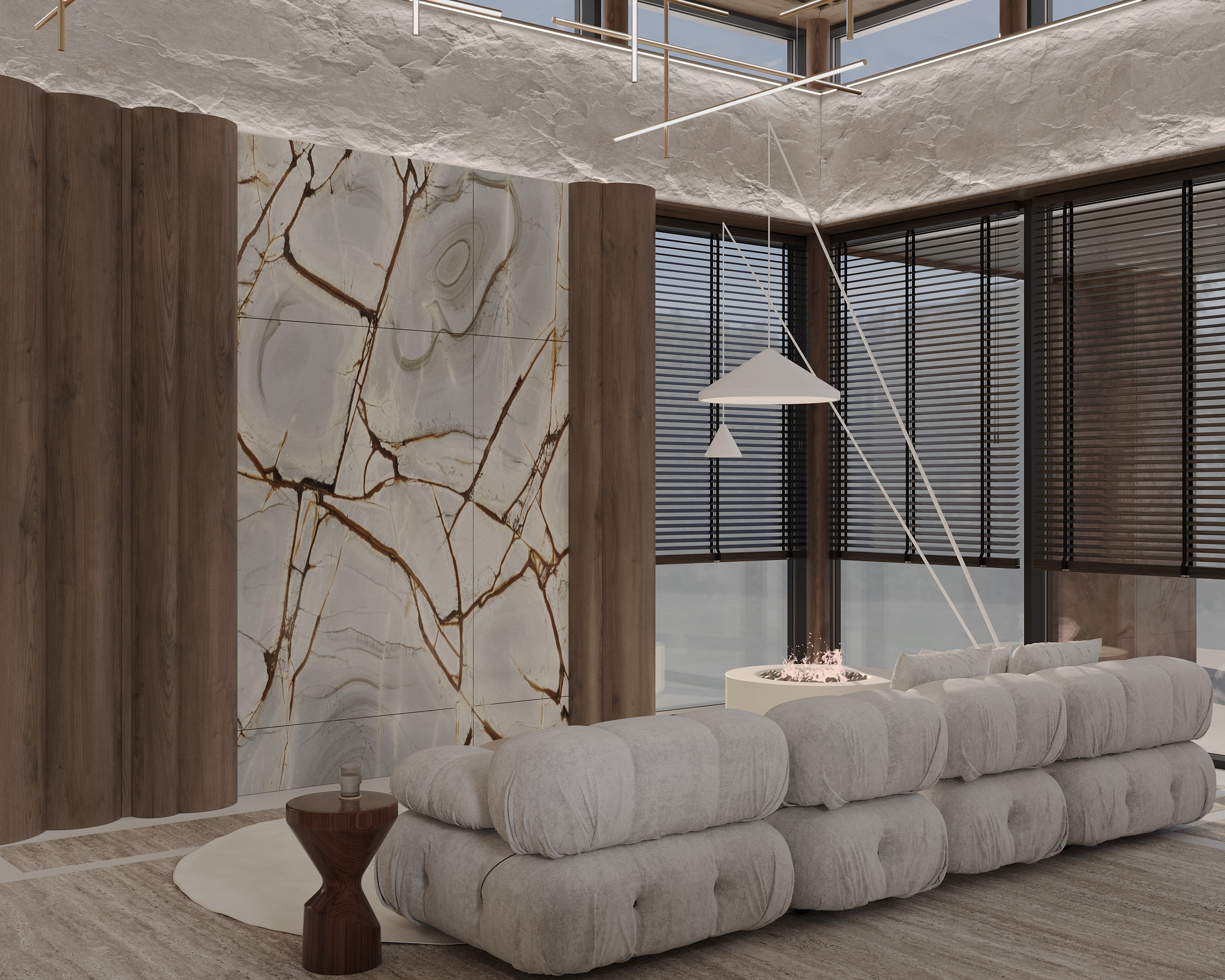 Wooden Oasis. Simple Archs — high quality visualizations for your interior projects