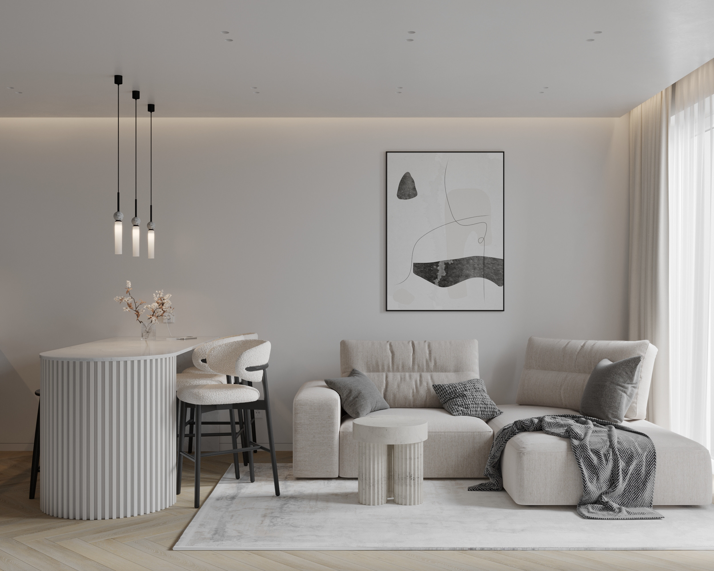 Coziness. Simple Archs — high quality visualizations for your interior projects