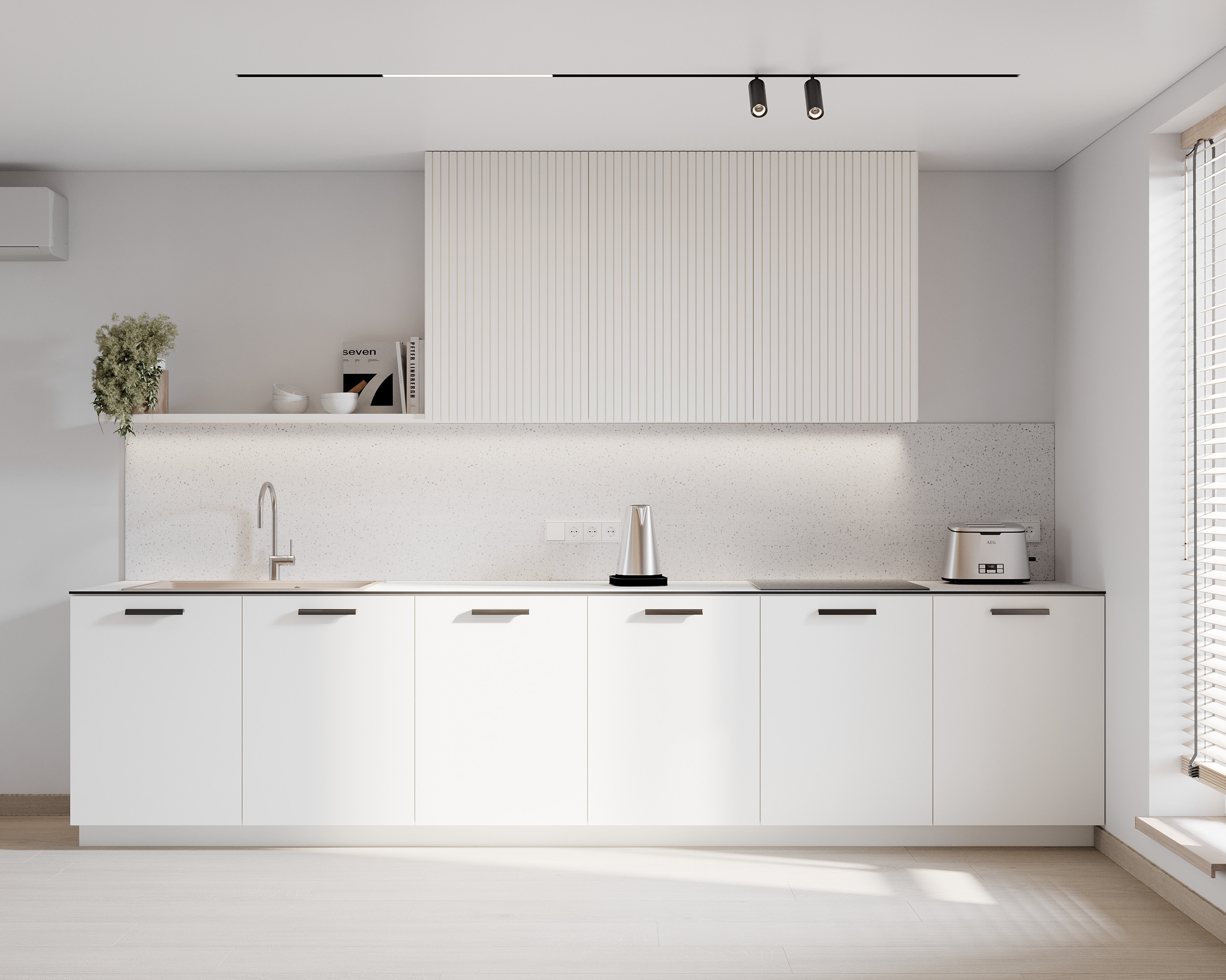 Modernism with Japandi Vibes. Simple Archs — high quality visualizations for your interior projects