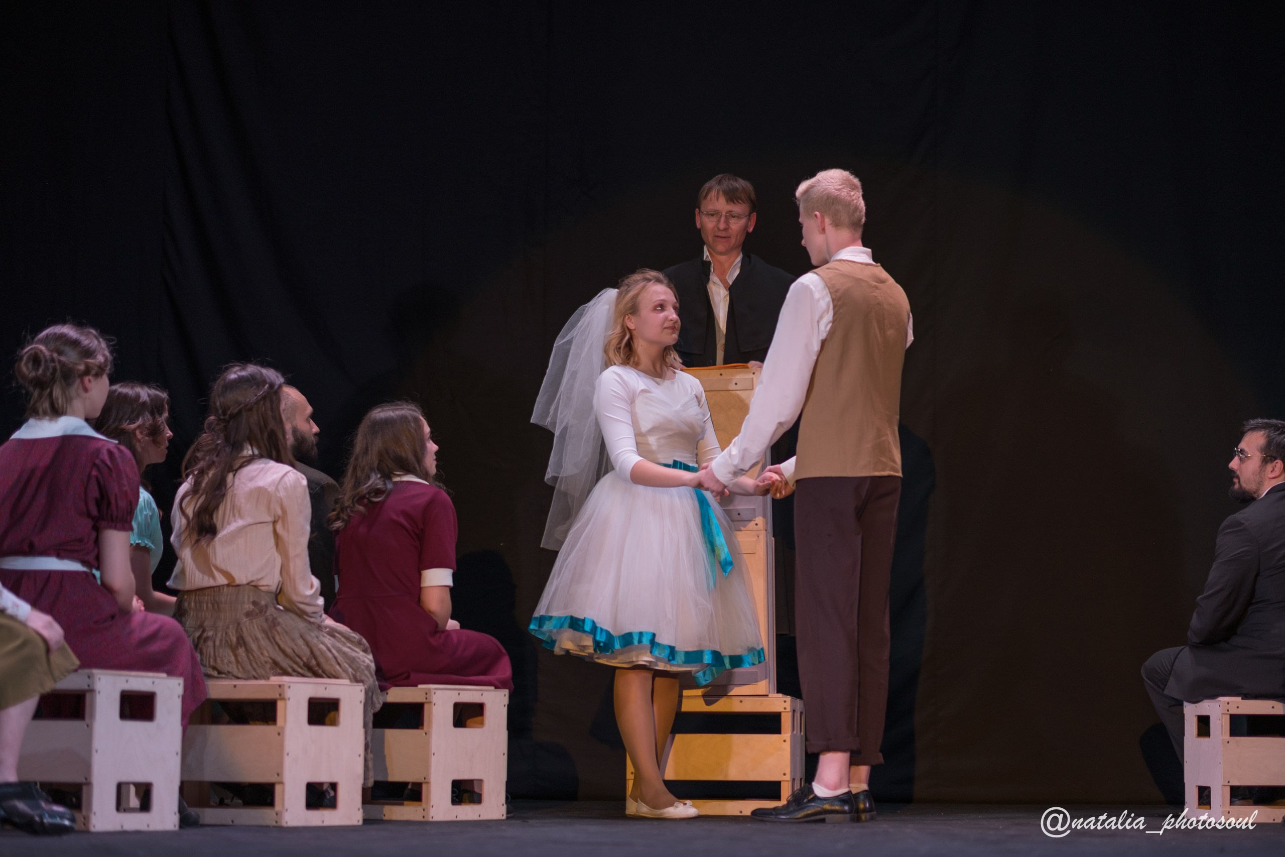 Performance “Our Town” School and Theater “Artist”. Photographer in Seoul Dobrokvashina Natalya