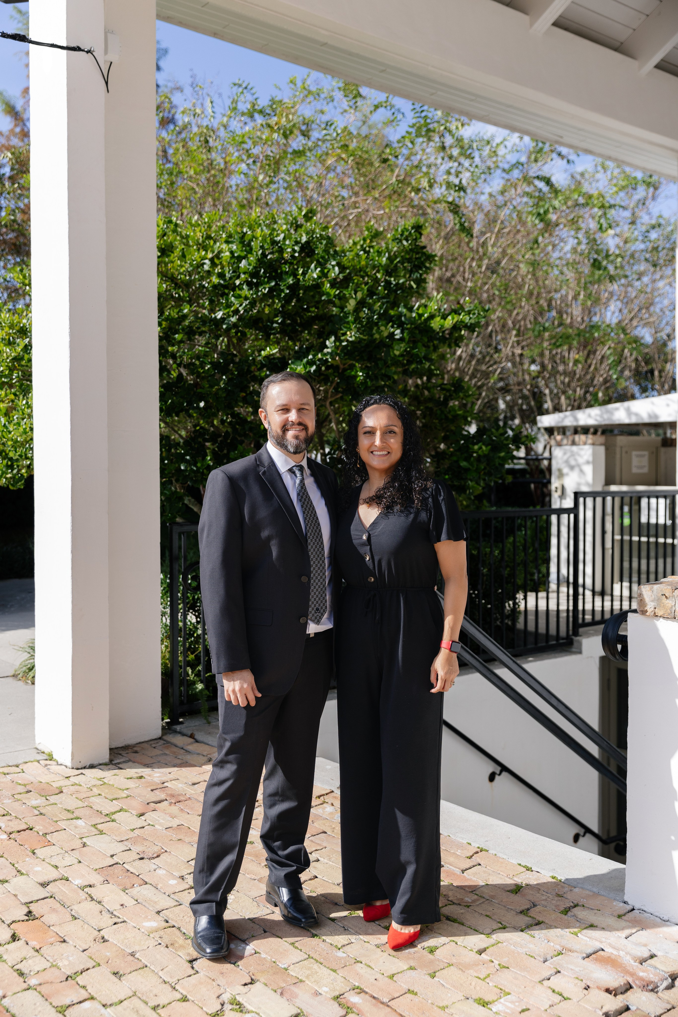 Micro wedding of Leslie and Garrick. Winter Park. Photographer Anastasia Nagibina
