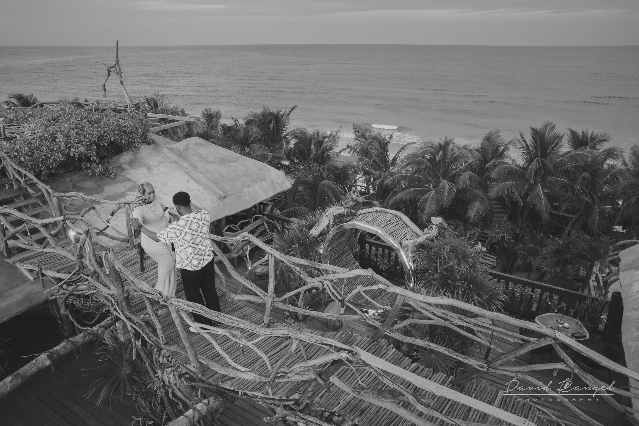 Abdi and Asha´s anniversary session at the hotel Kanan Tulum. Destination wedding photographer based in Cancun and Riviera Maya with service worldwide