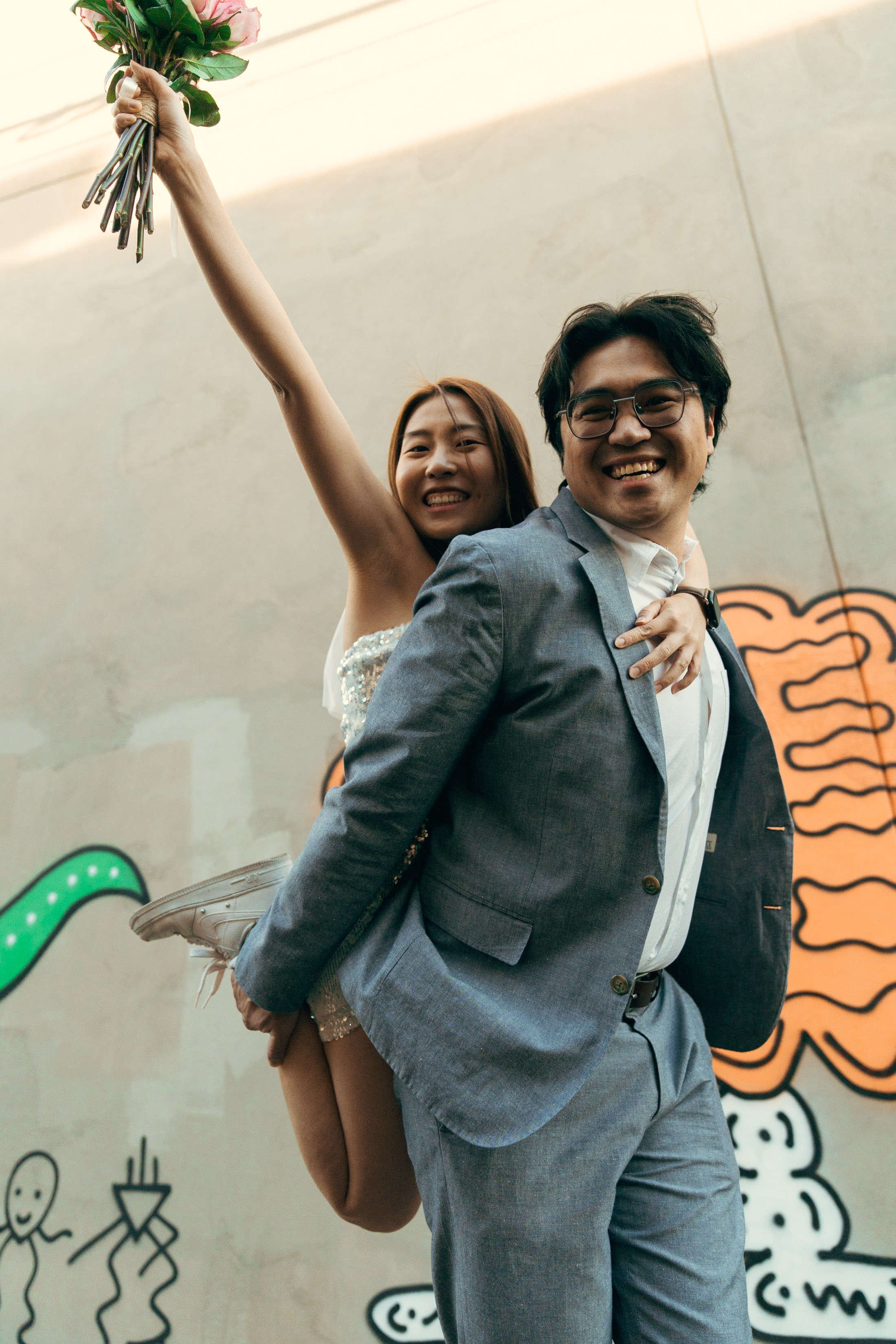 Yee Po& Jit. Wedding & elopement photographer Viktoriya Kravtsov. Las Vegas