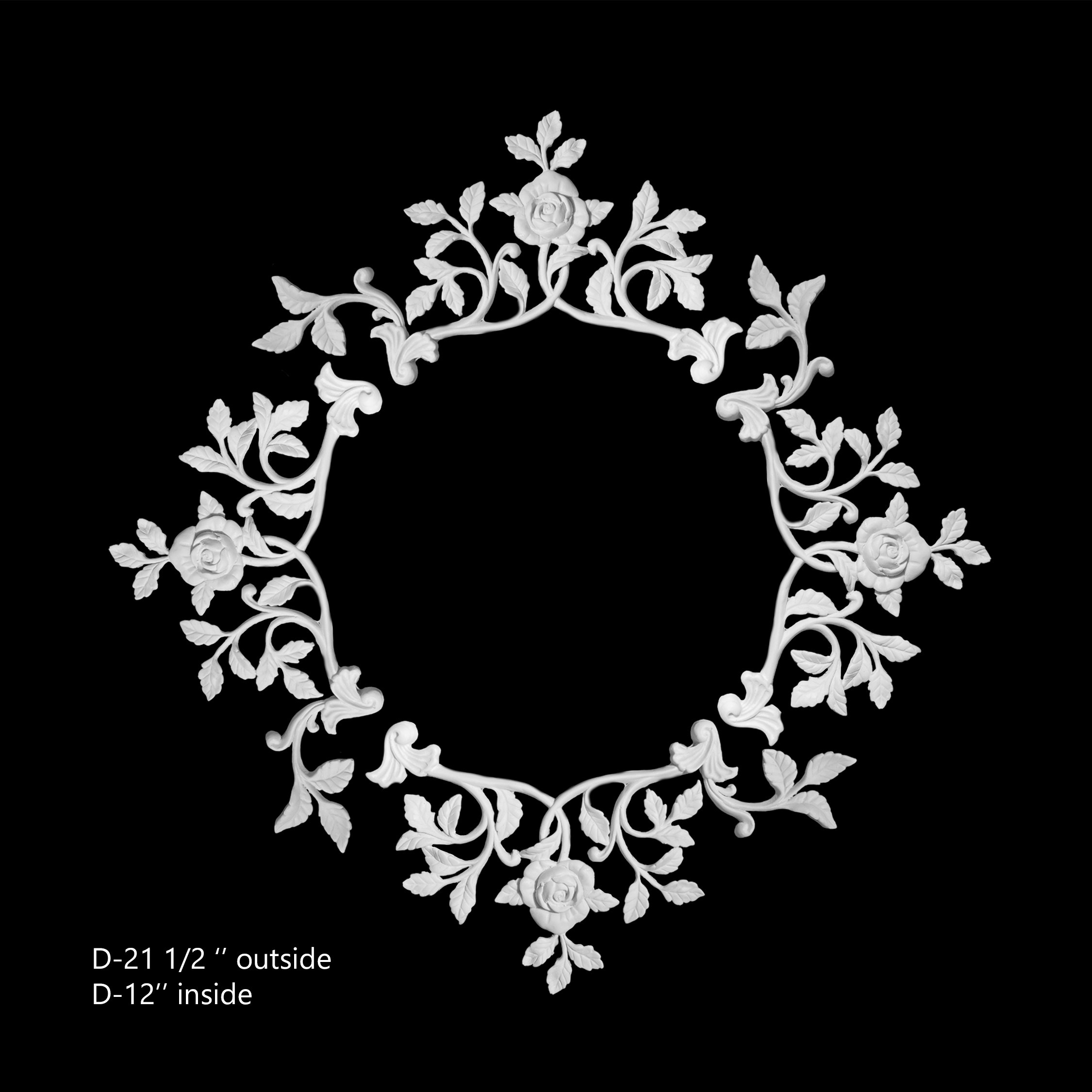 Medallions. Plaster molding