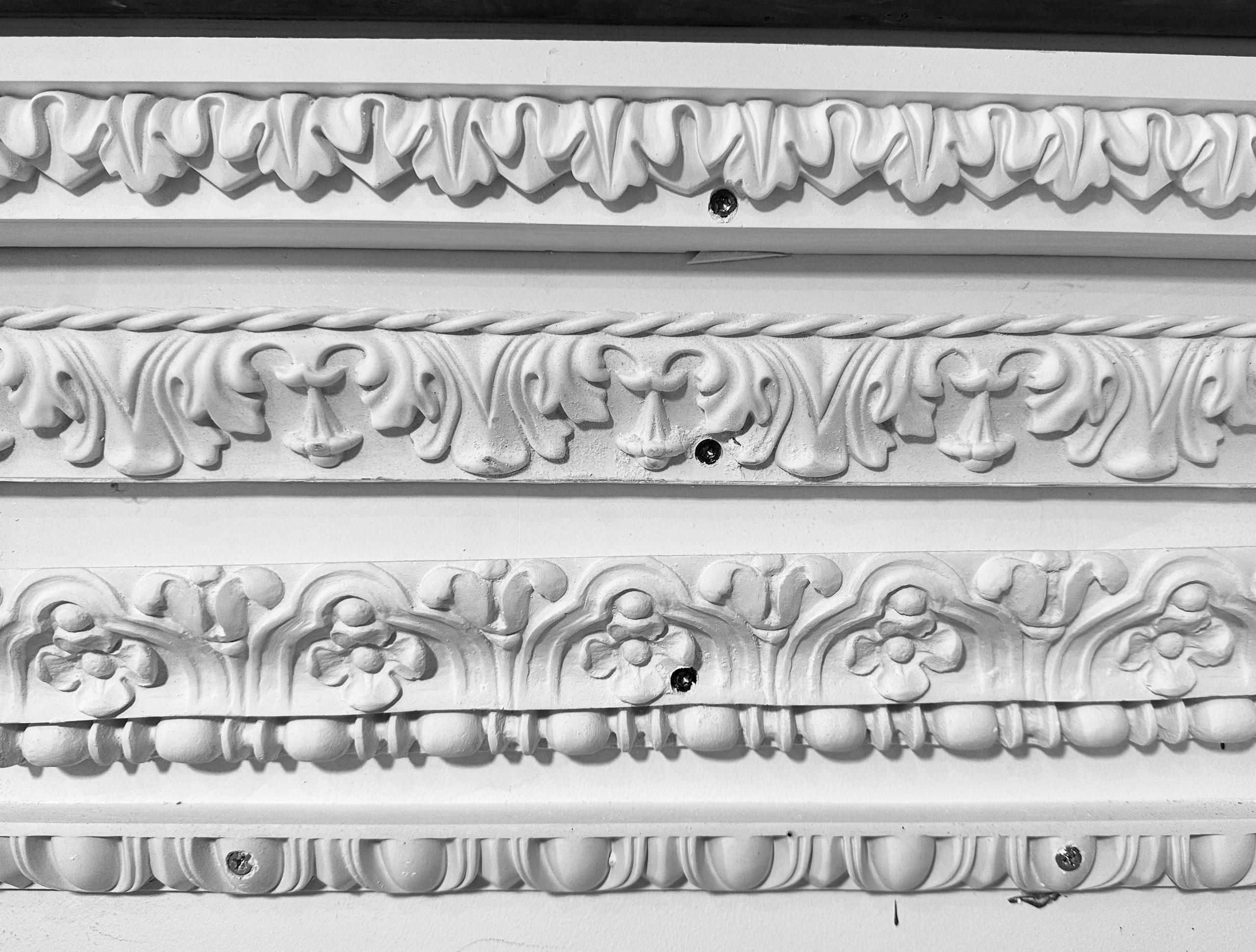 Panel Moldings. Plaster molding