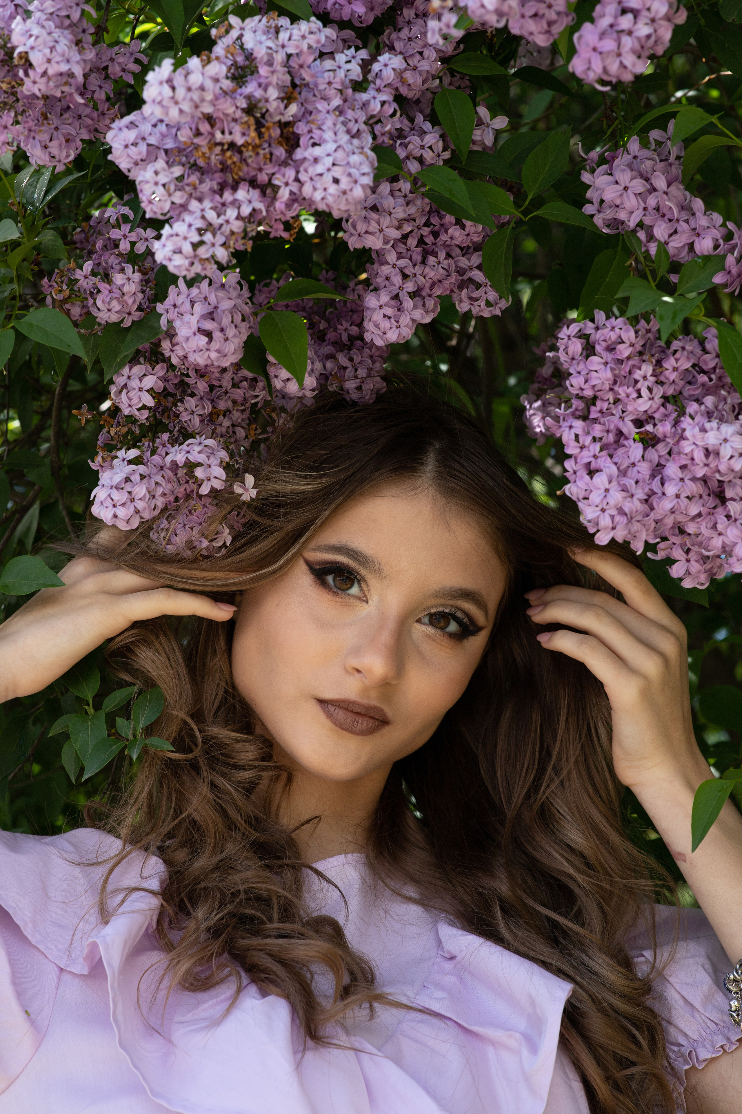 Portrait - Lilac mood