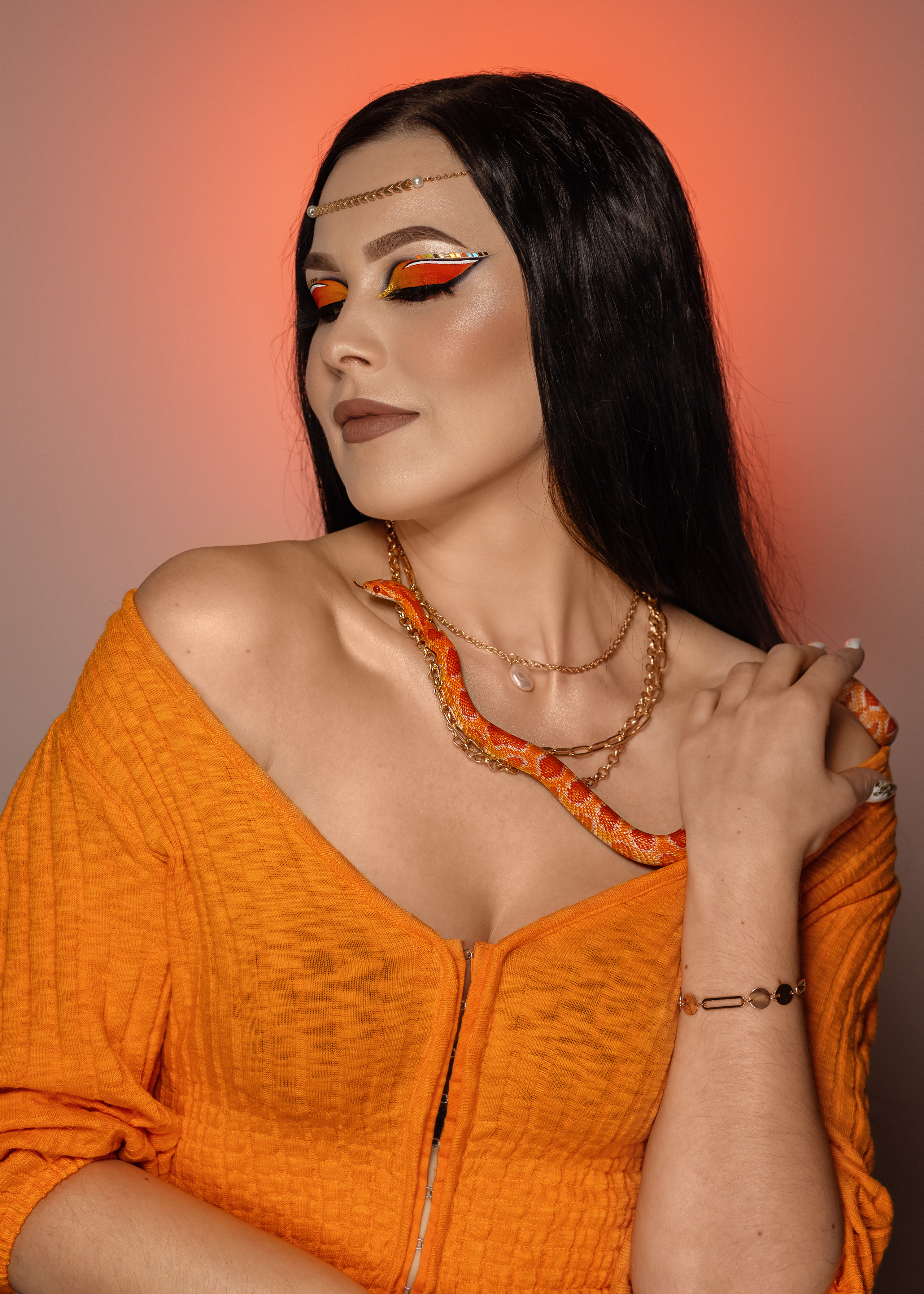 Beauty Fotoshooting - Snake bound