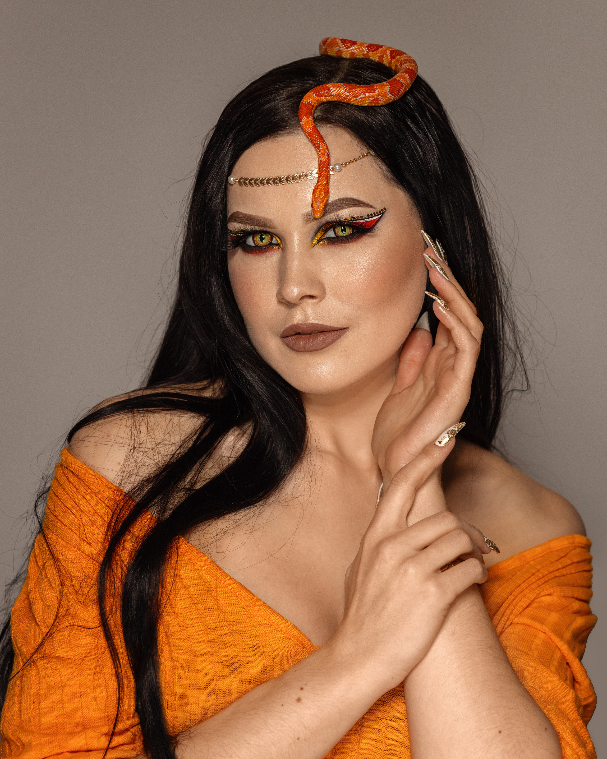 Beauty Fotoshooting - Snake bound