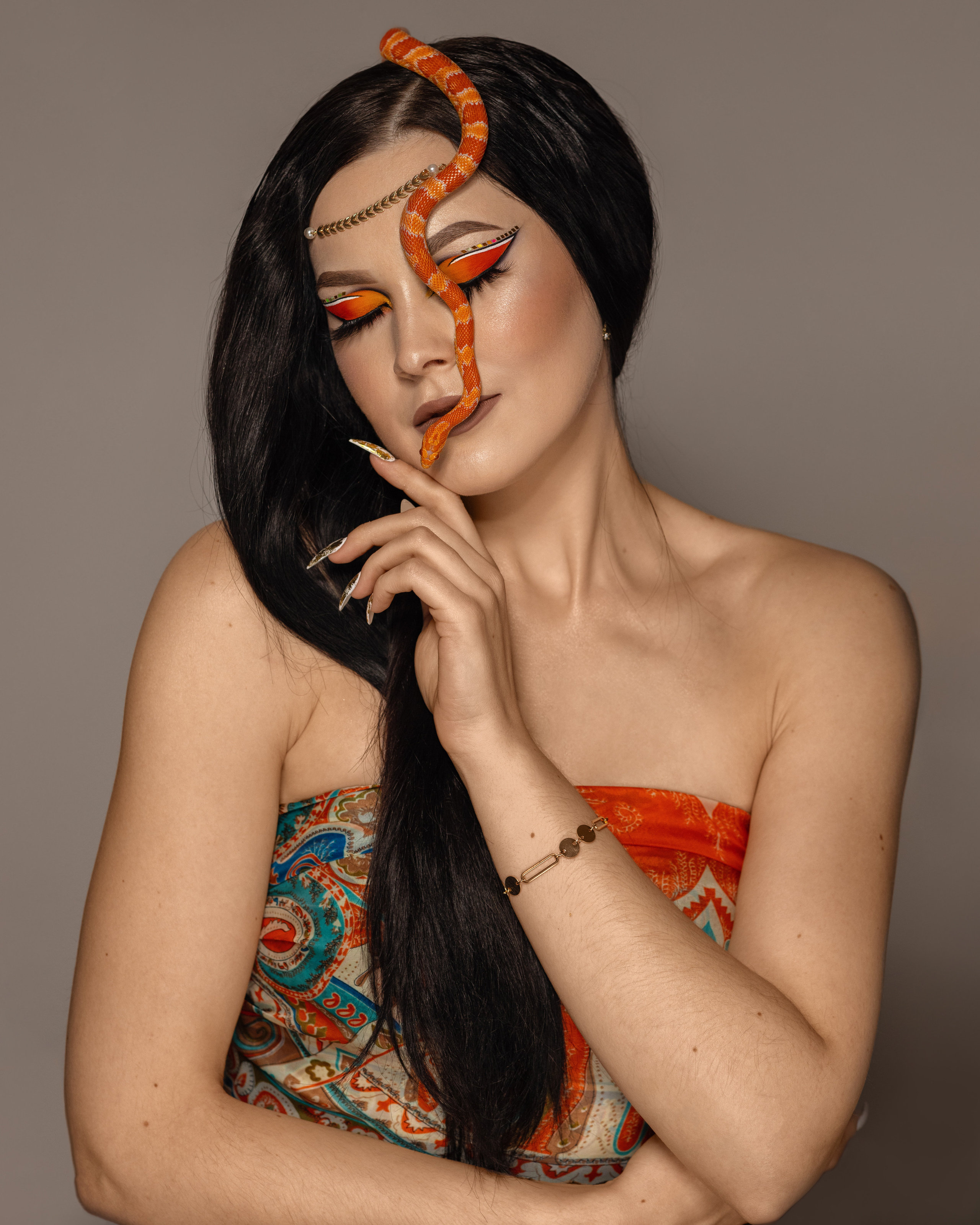 Beauty Fotoshooting - Snake bound