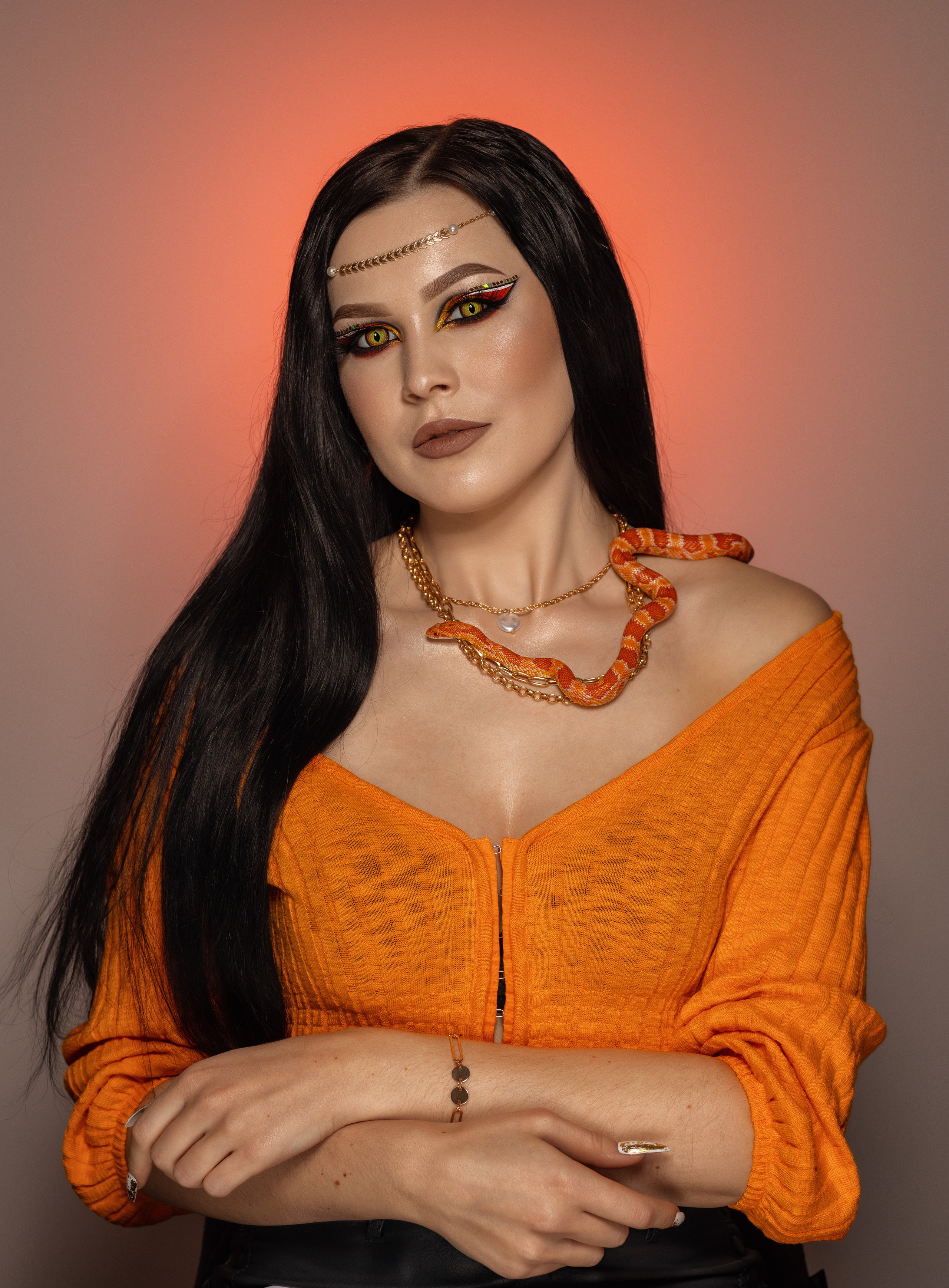 Beauty Fotoshooting - Snake bound