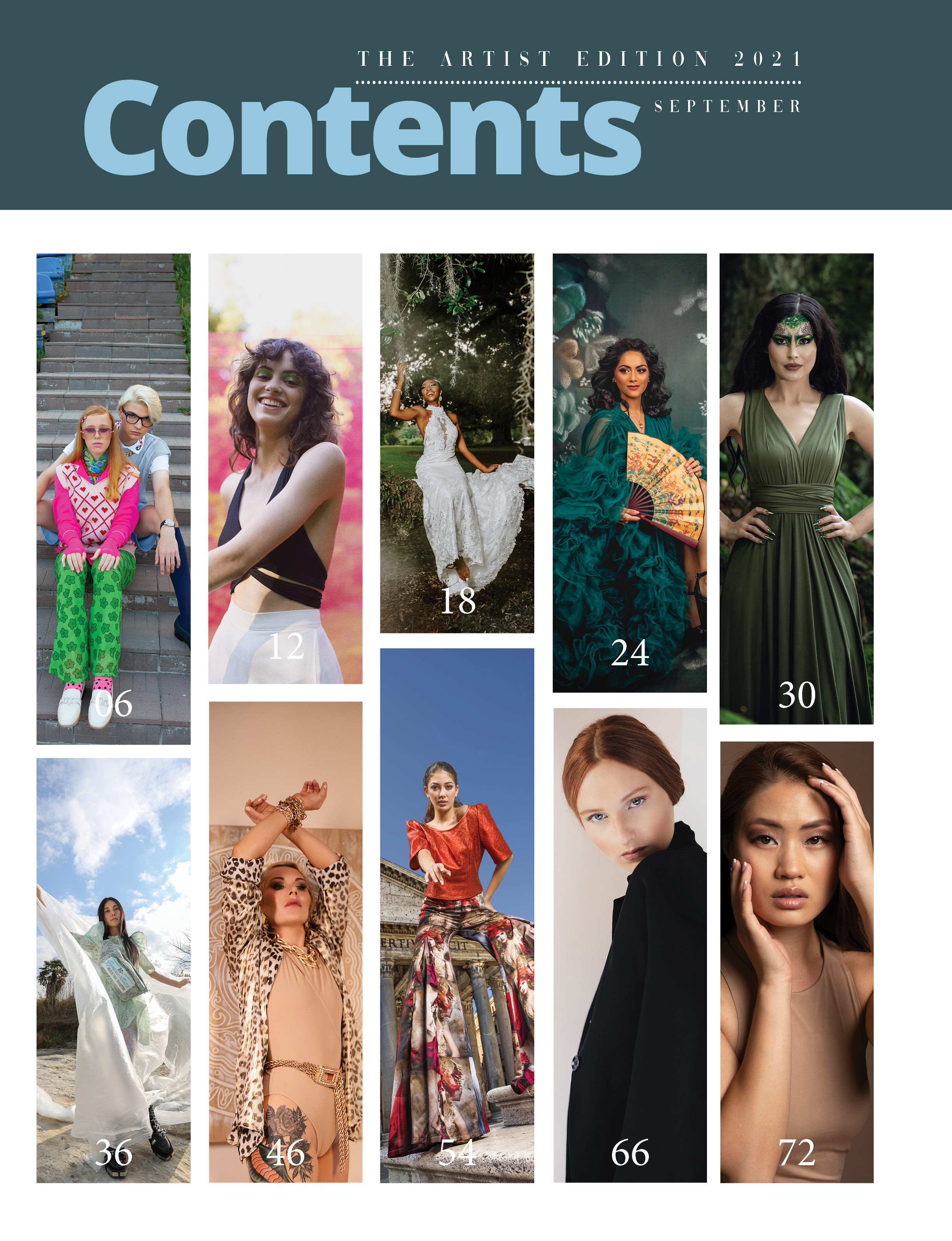 Meine Publikationen in Modemagazinen