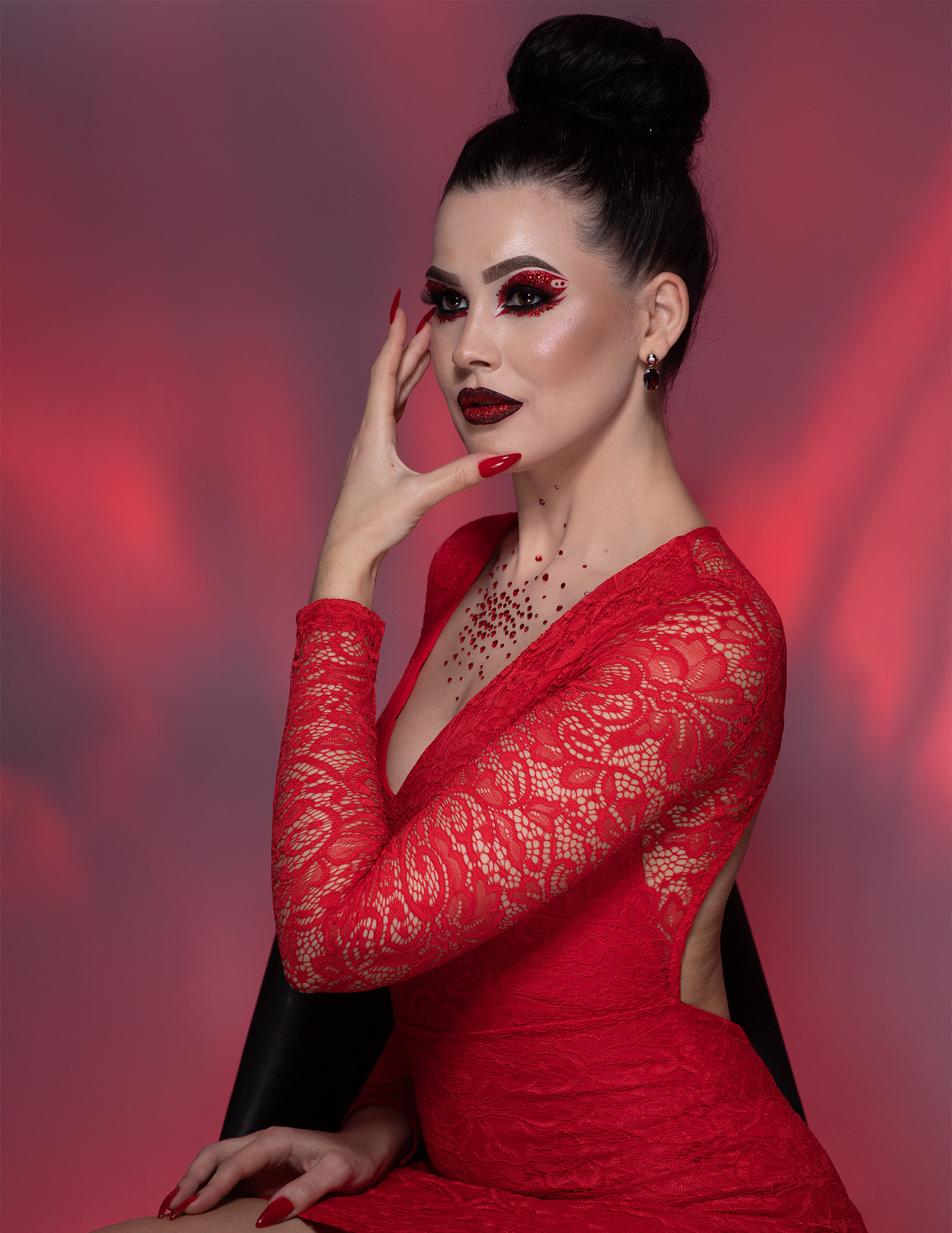 Beauty glam - Burning Red