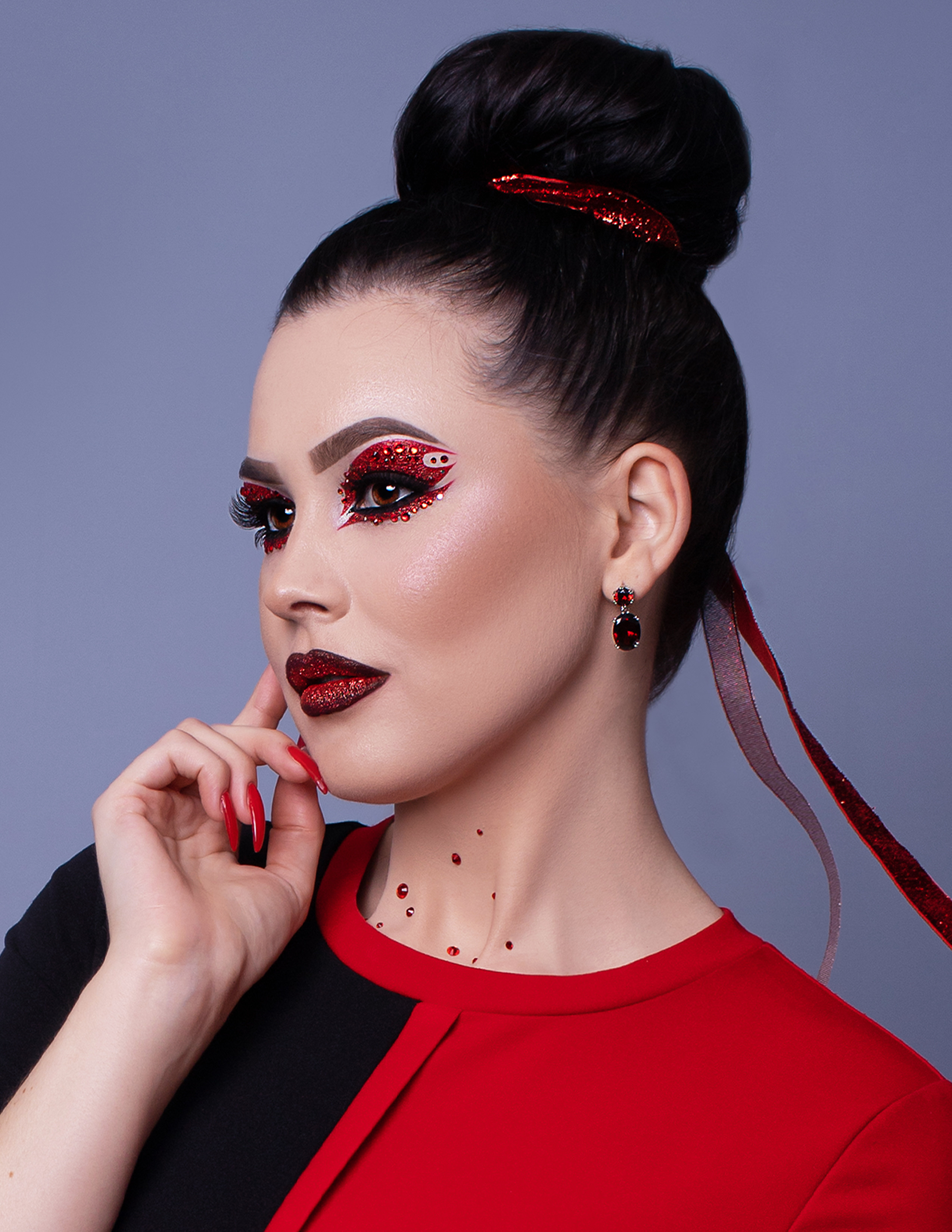Beauty glam - Burning Red