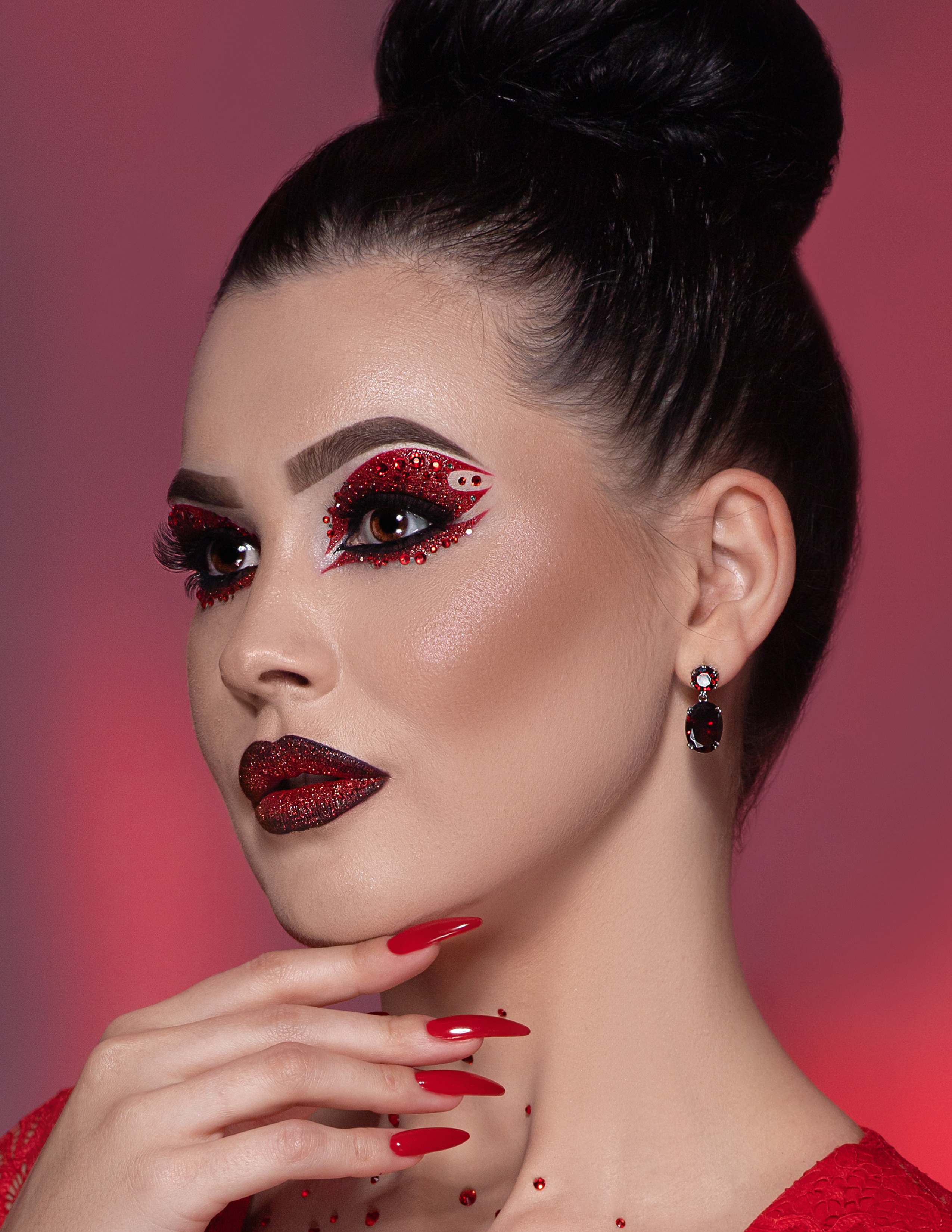 Beauty glam - Burning Red