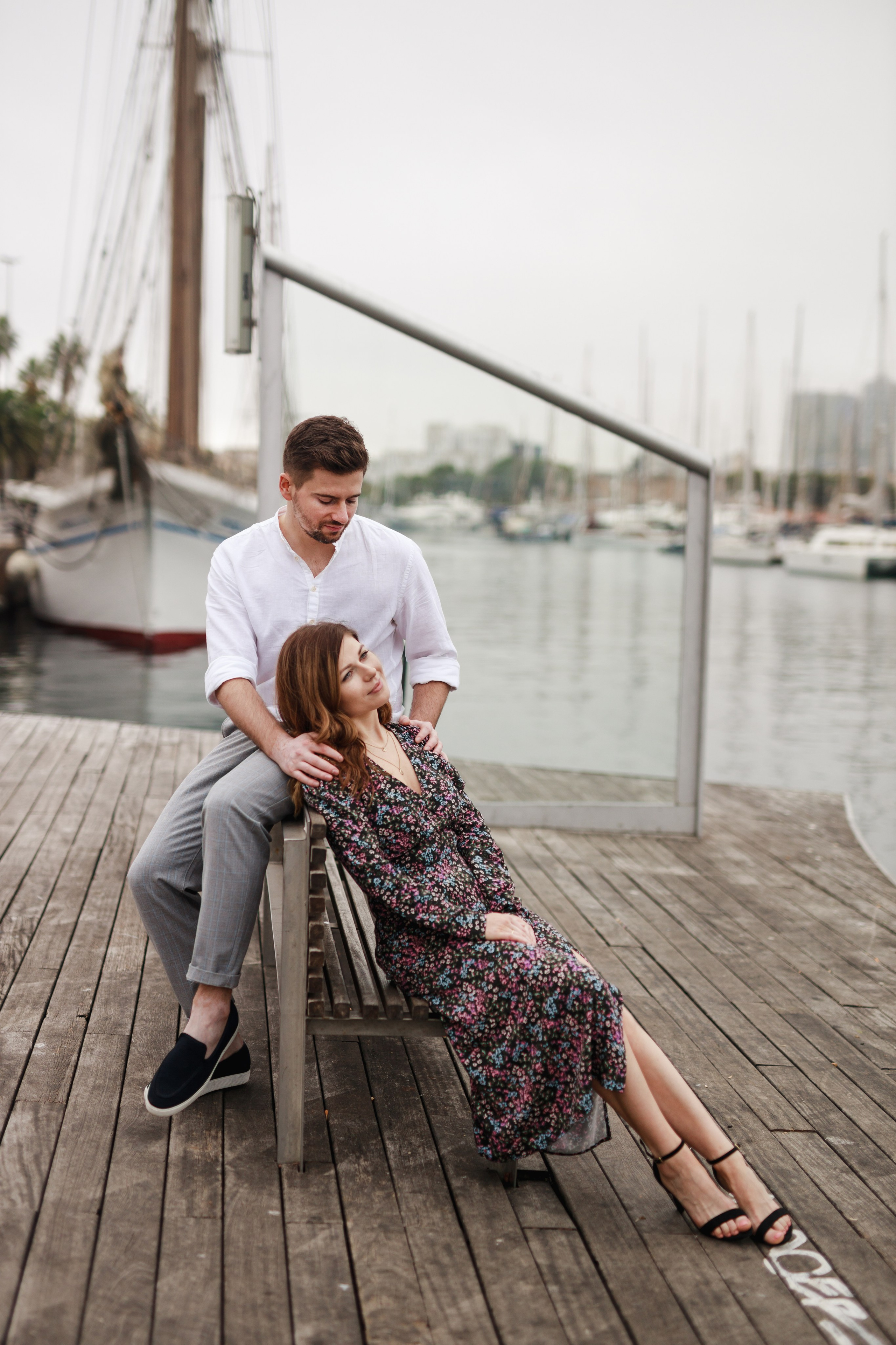 Damian i Monika. Fotograf w Barcelonie Hiszpanii Maslik Yulia