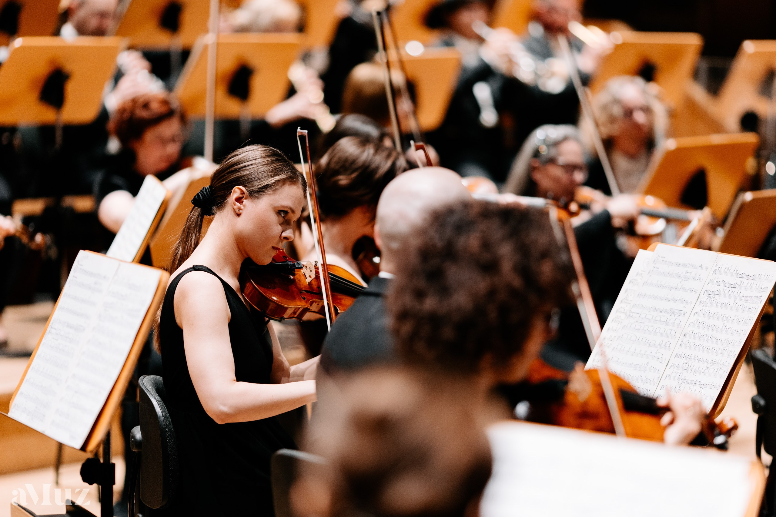 Koncert dyplomantów aMuz w Polskiej Filharmonii Bałtyckiej. Fotograf Ślubny Warszawa - Sesje Biznesowe Rodzinne Eventy