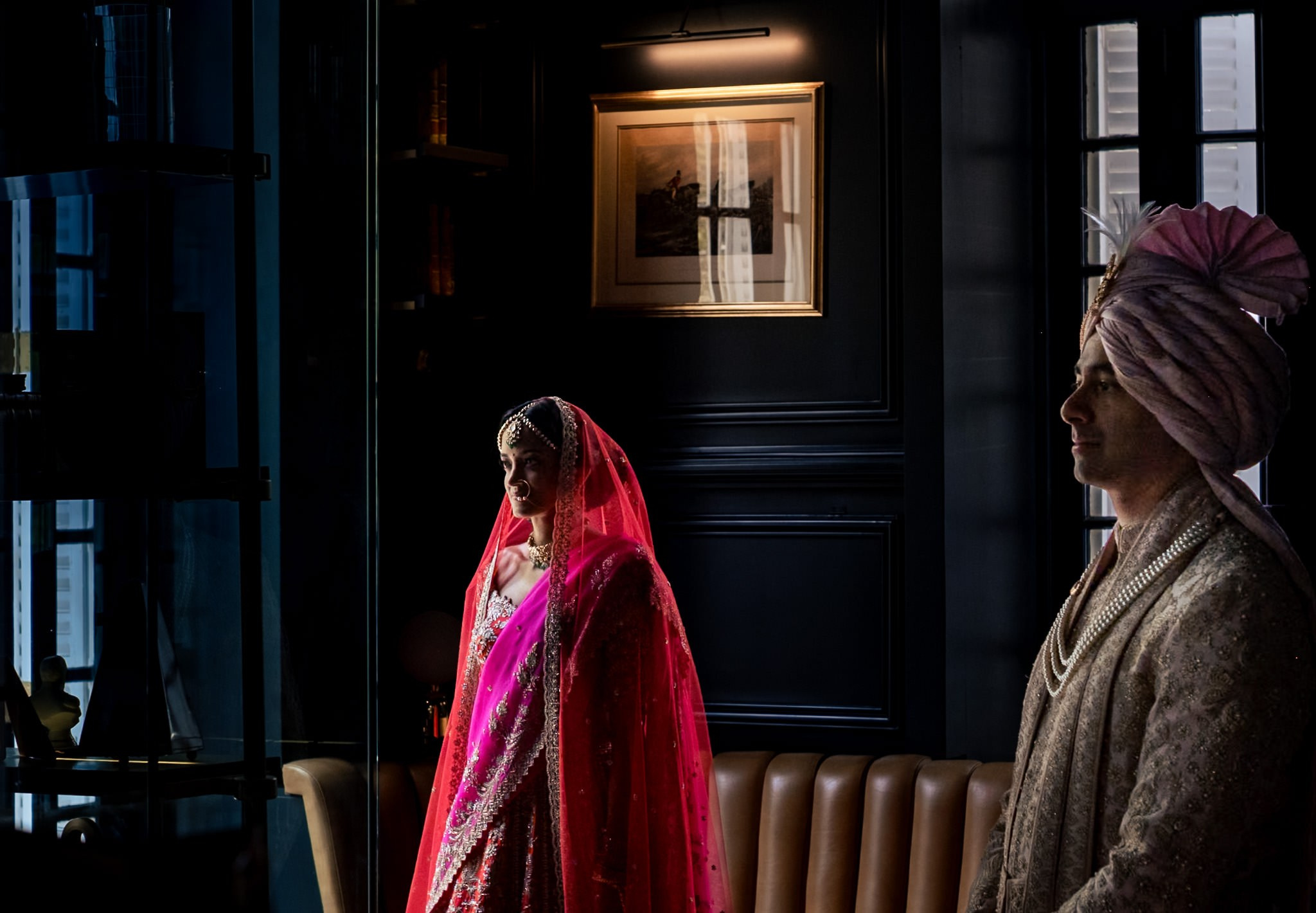 Aagya & Kishore. Wedding and family photographer in Mexico City