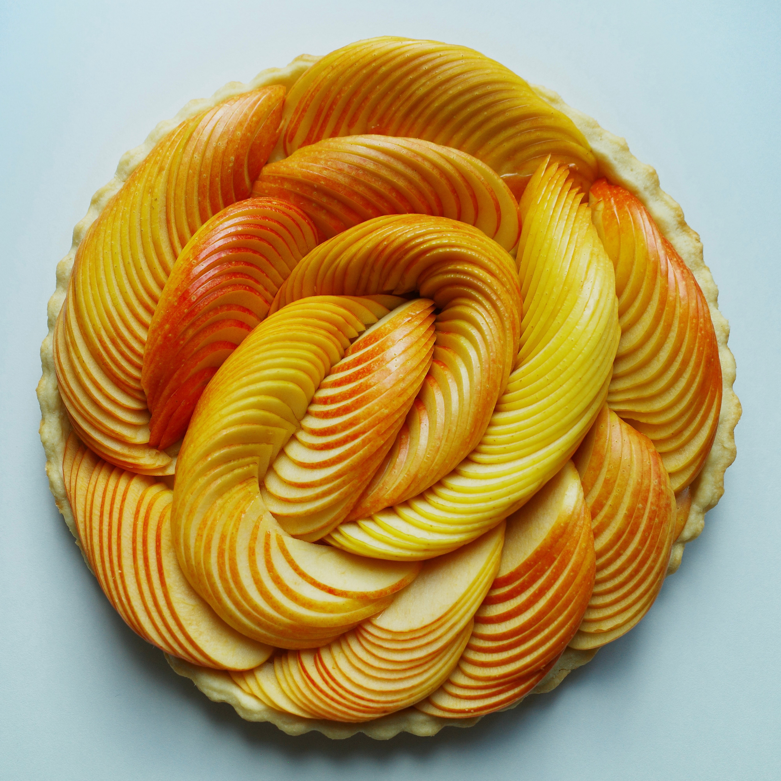 Homemade apple pie with local apples