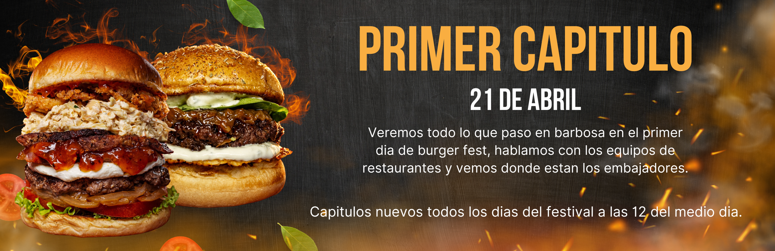 REALITY SHOW BURGER FEST MASTER. Lucyfera Studio