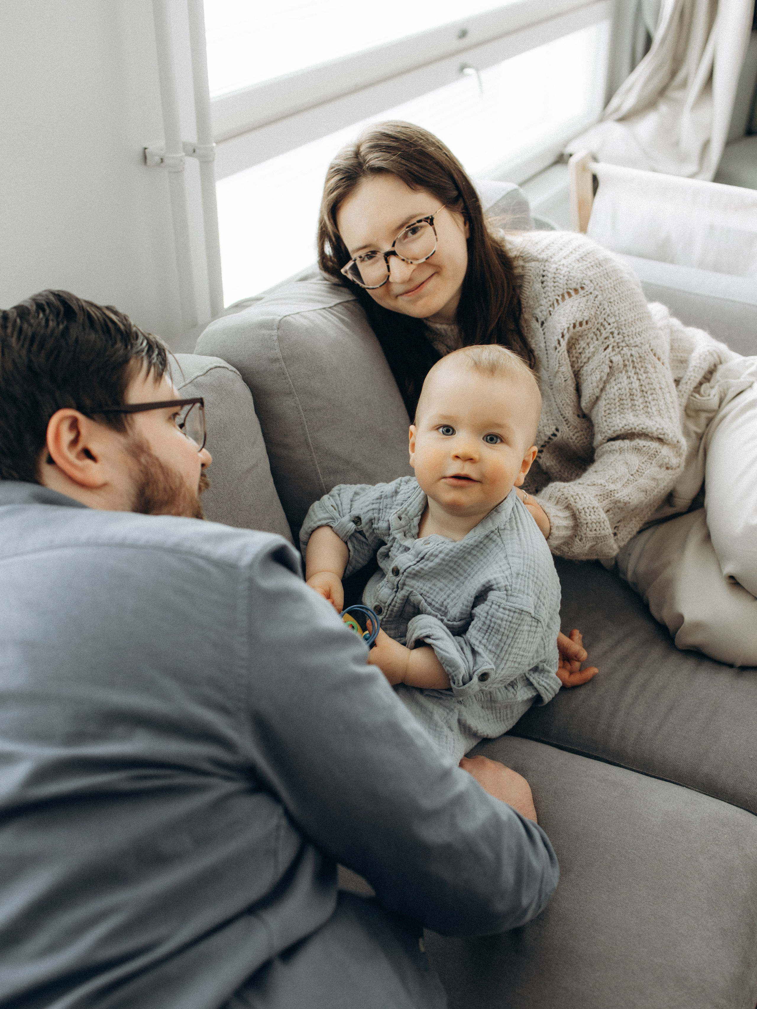 Yan’s family. Kristina, portrait and family photographer in Helsinki