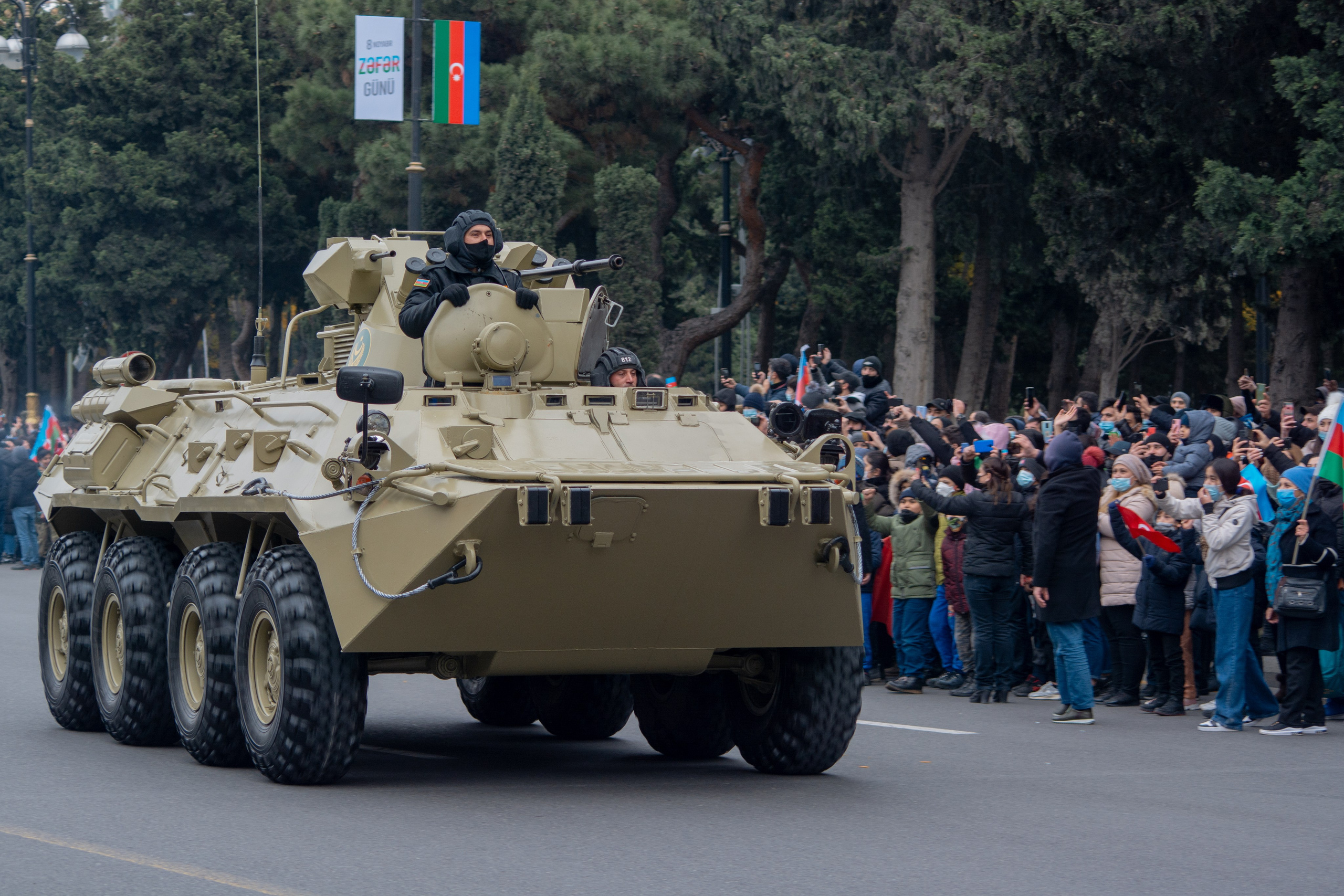 2020 Qələbə paradı. Fotoqraf Vəli Məmmədov