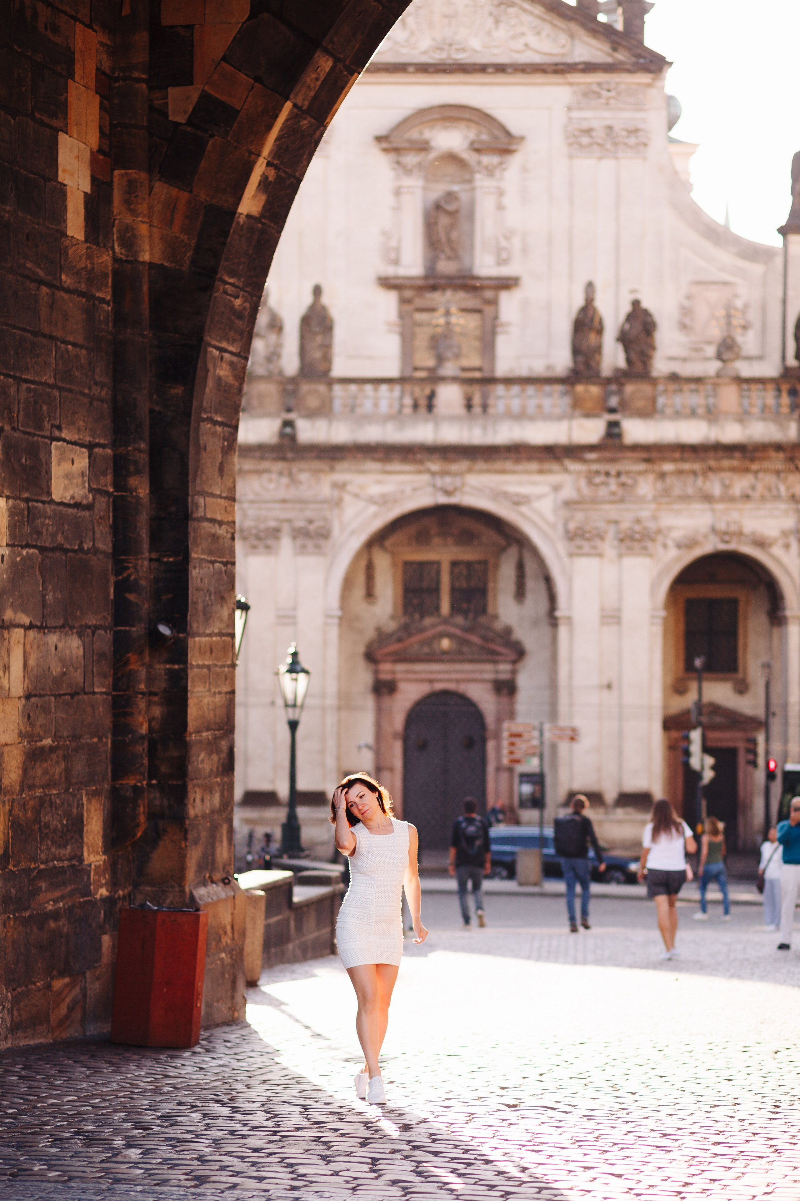 Katrin. Photographer in Prague for tourists