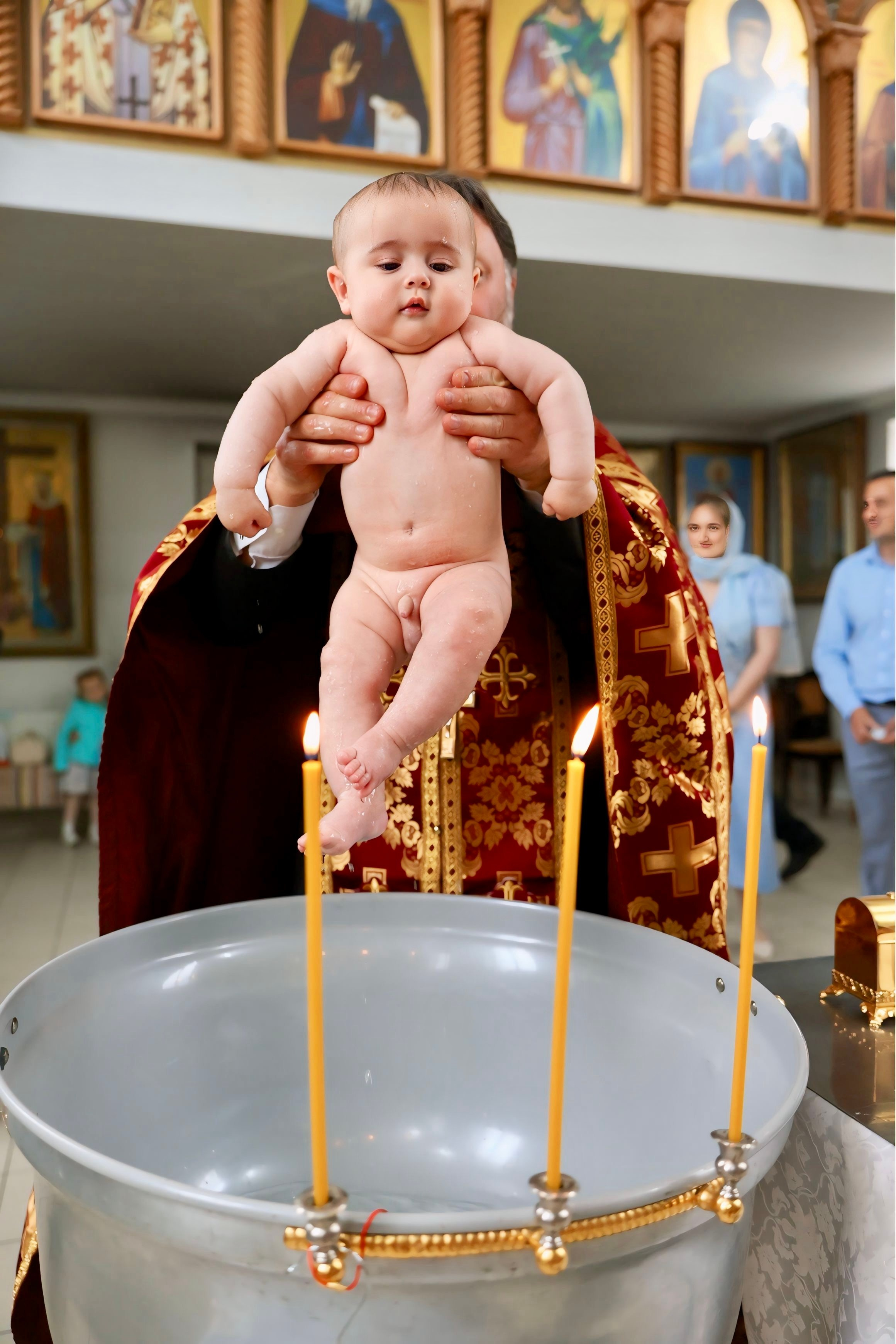 Крещение. Съемка церковных таинств — АЛИНА ФЕТУ