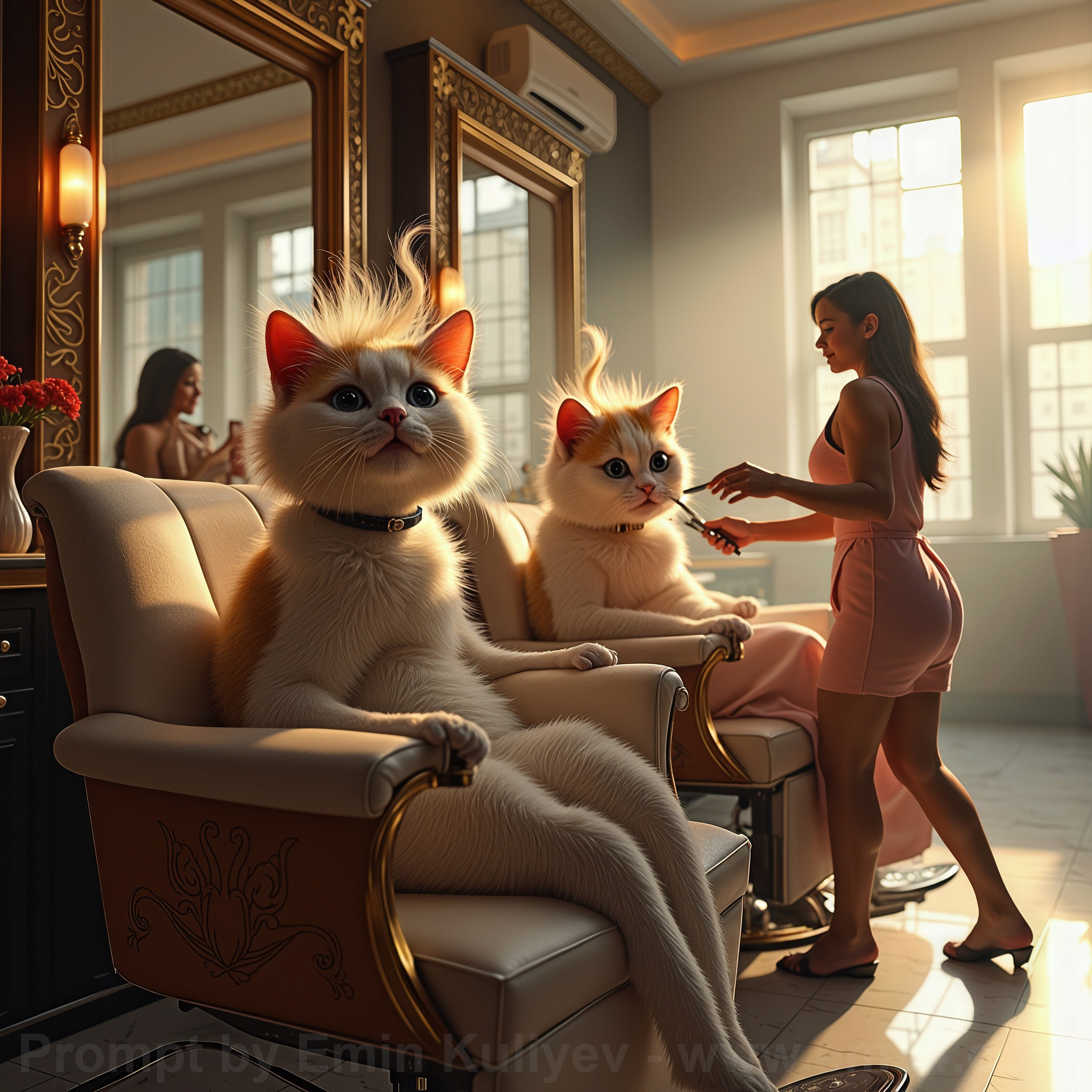 Created cats using artificial intelligence (ComfyUI). Emin Kuliyev — Award-Winning Wedding Photojournalist NYC & USA | Best Wedding Photographer Known for Candid, Timeless Moments