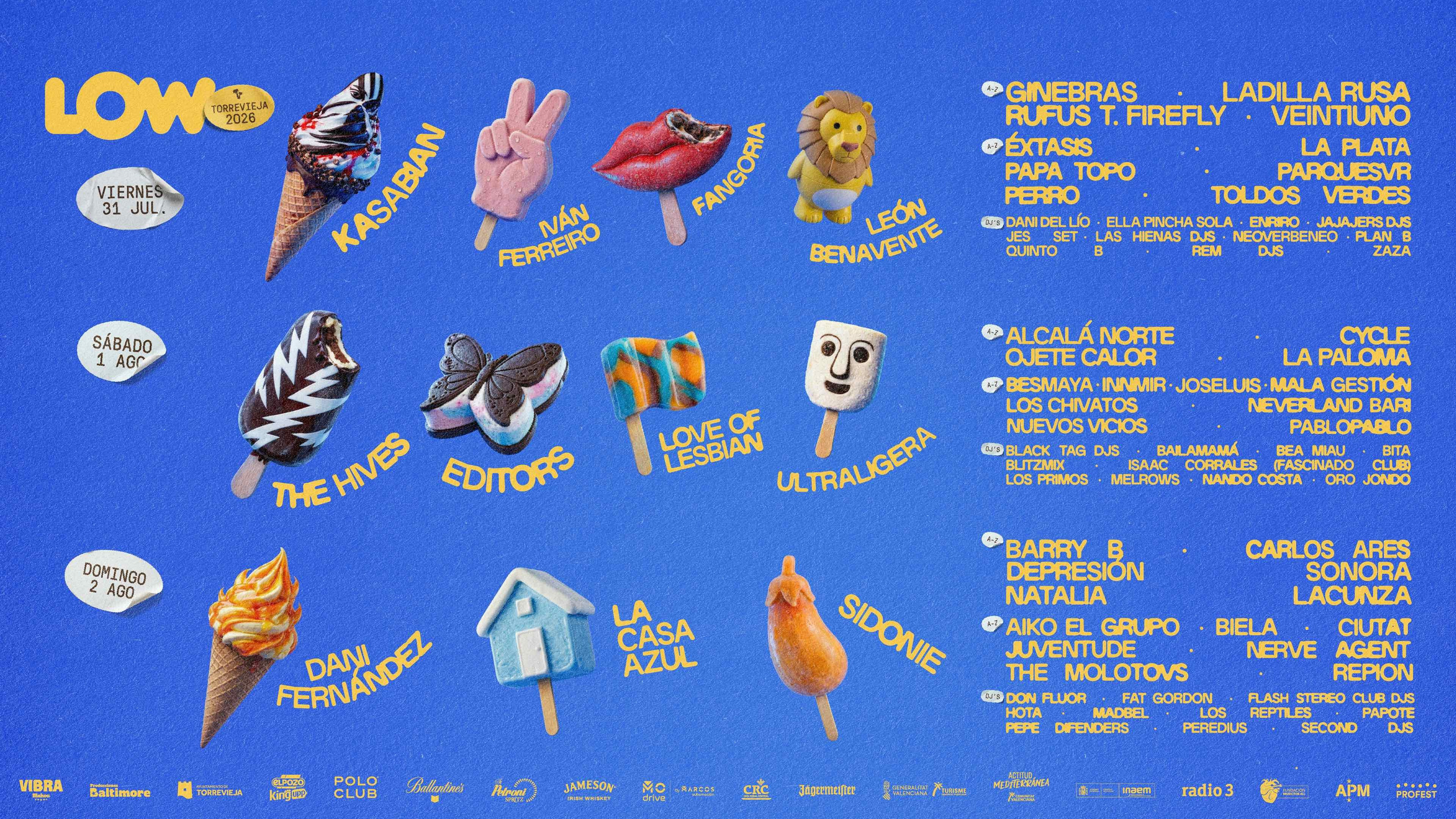 Карлос Аресь закрыл афишу Low Festival 2026 — фестиваль в Торревьехе соберёт 75 артистов на четырёх сценах | FOTKAI