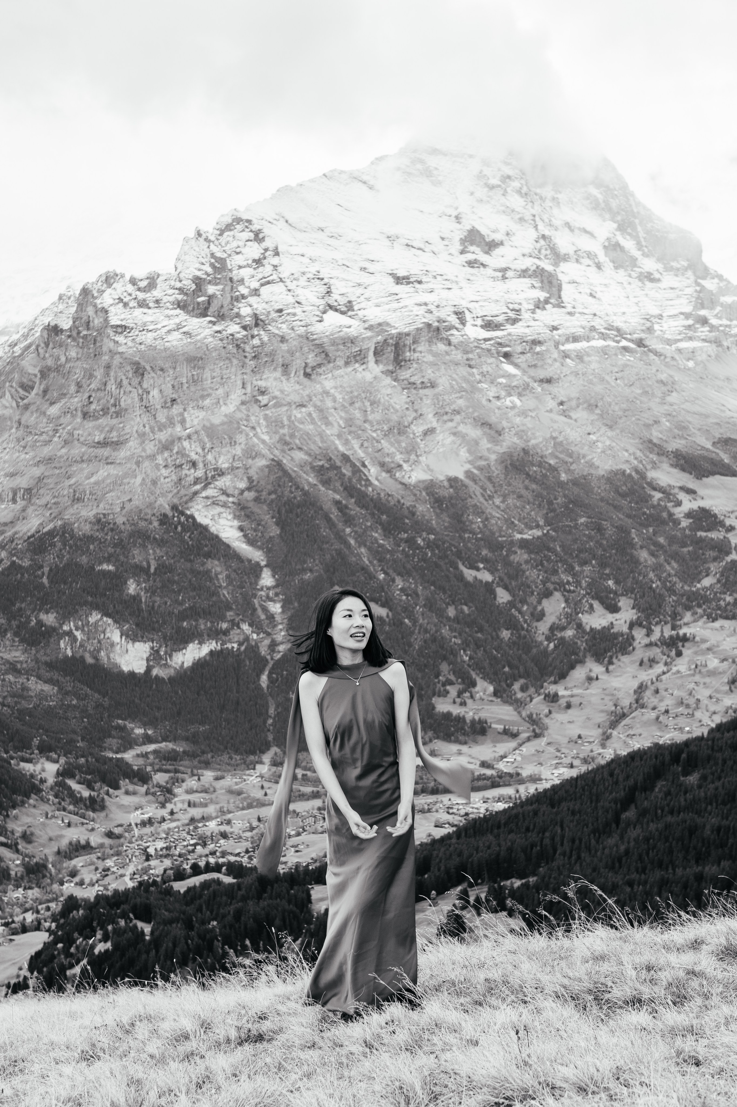 Kaiwen & Xiaoming Grindelwald, Switzerland. I am Elena Altendorfer. Wedding photographer in Zurich and Switzerland