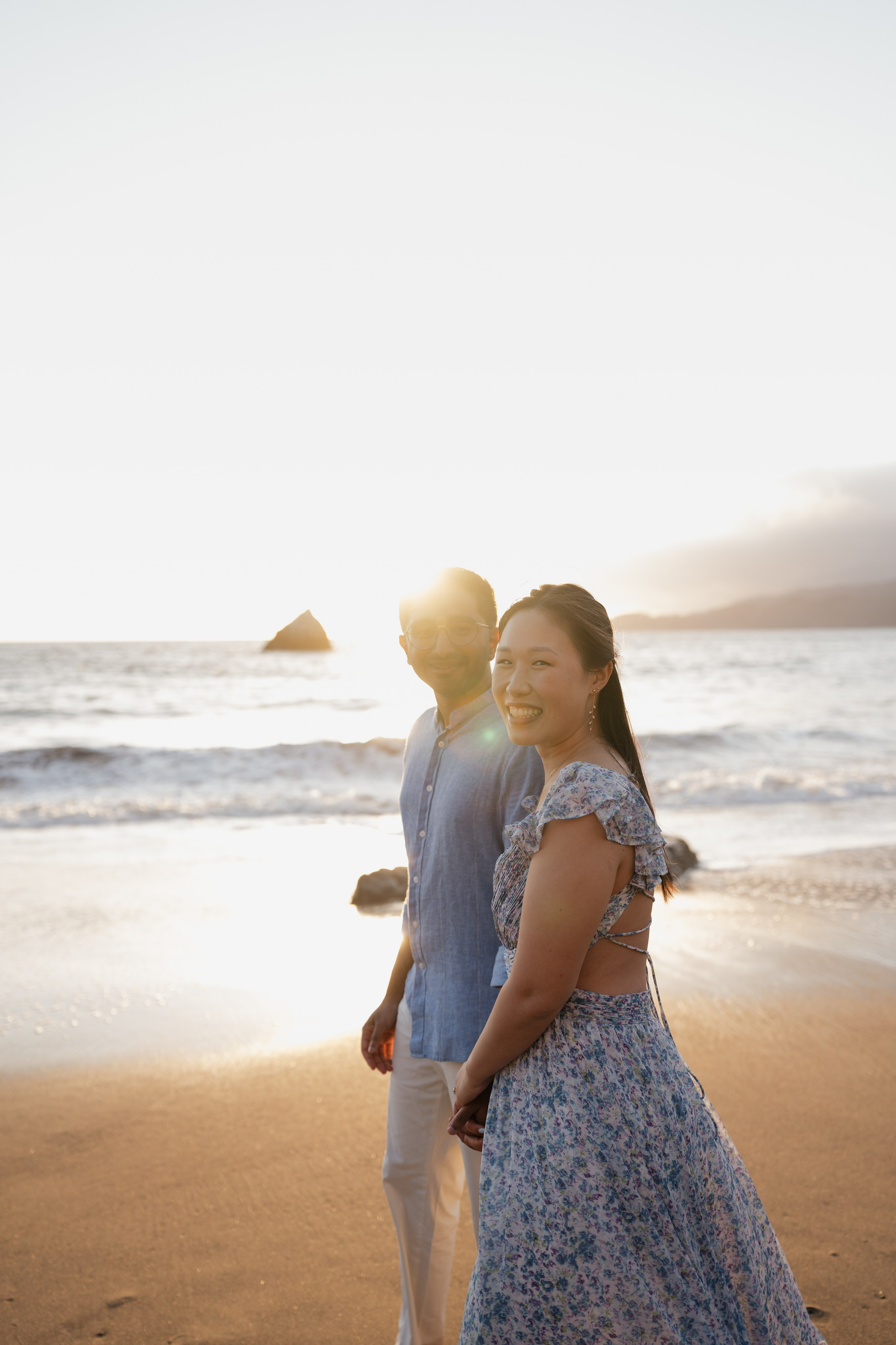 Proposal with golden gate view. Soulo Photography | San Francisco Bay Area Based Photographer