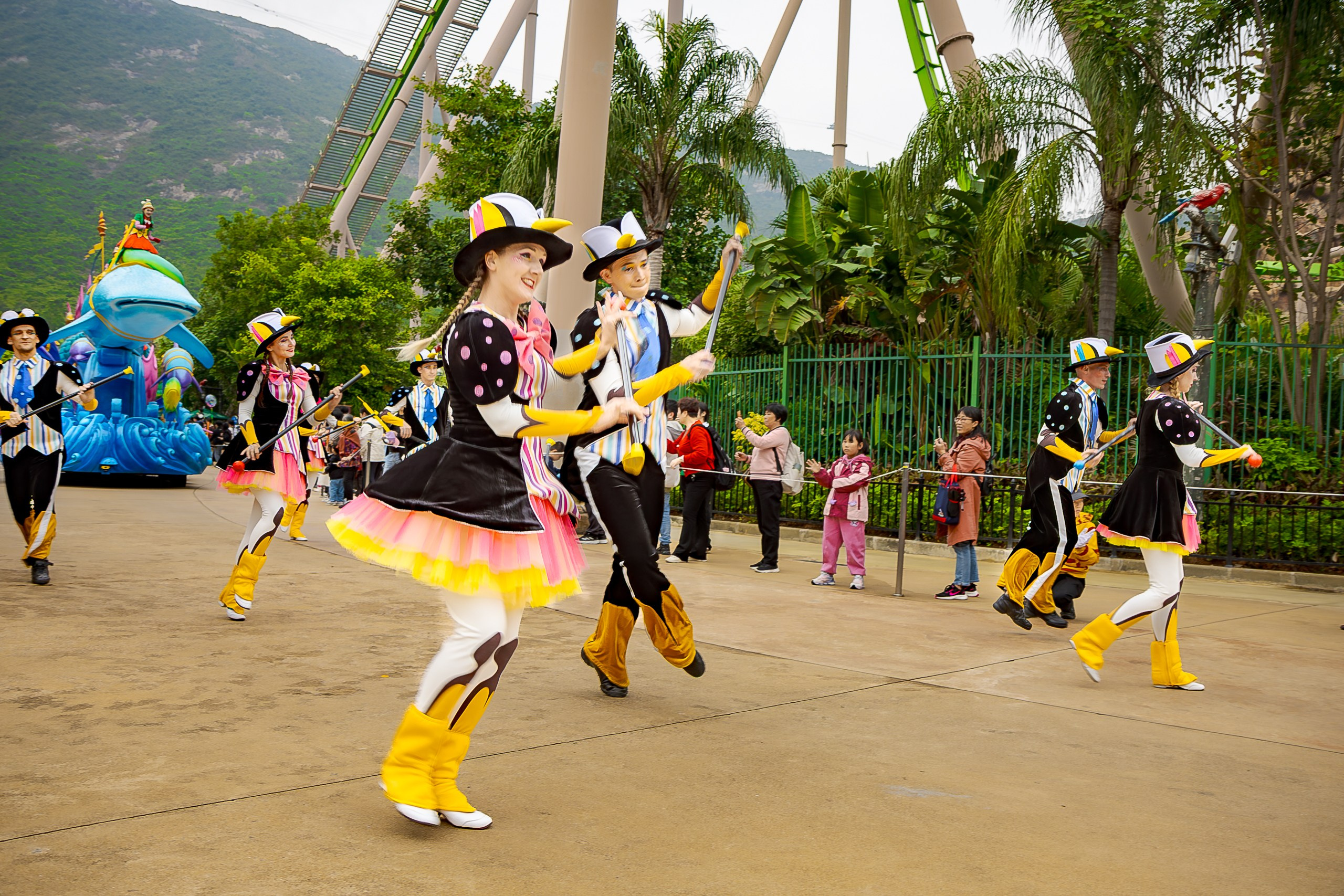 Дневной парад новогодняя версия