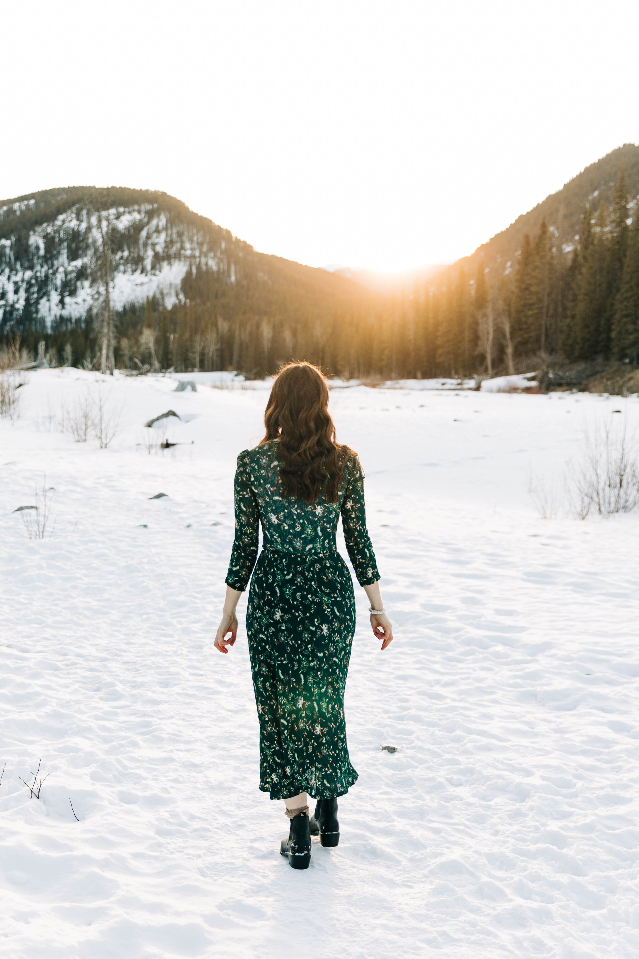 Emily Koller — Elbow Falls. Fotografía accesible en Calgary