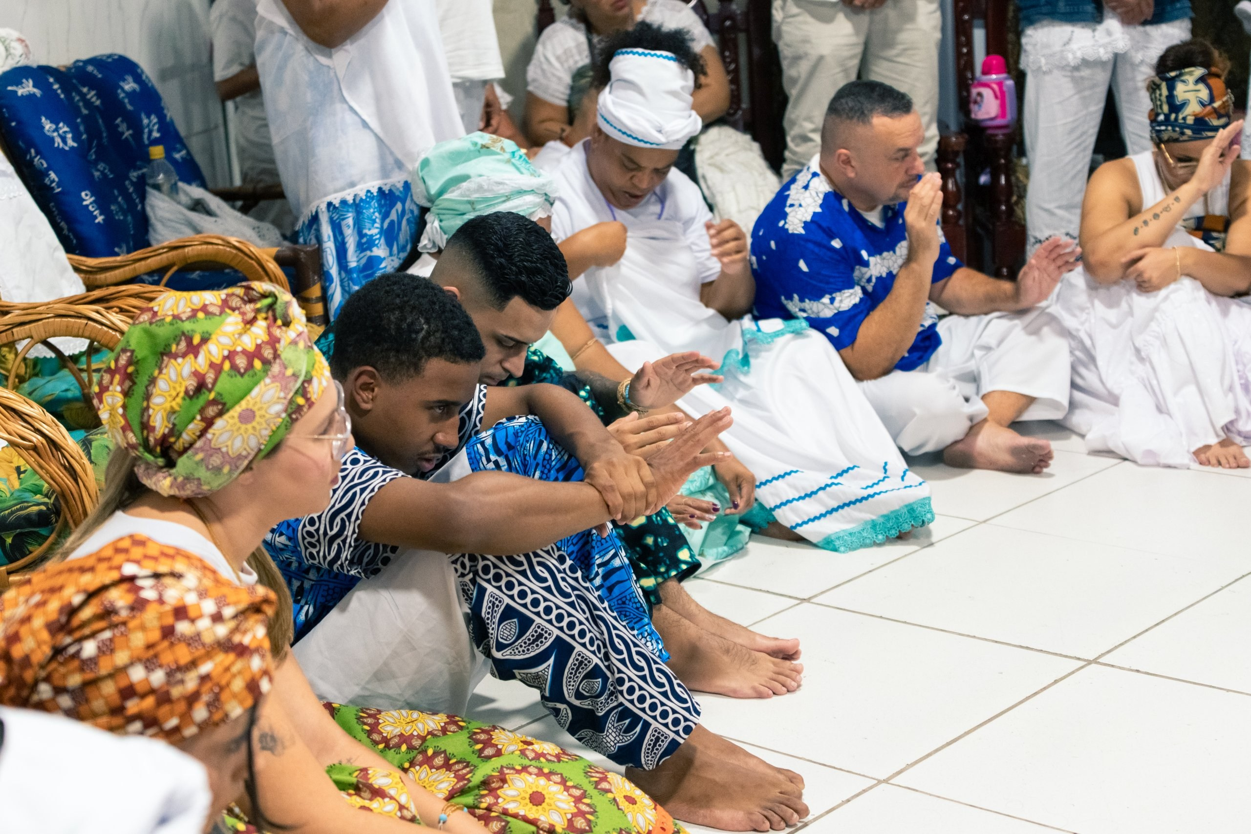 19/04/2025 — Iniciação Oloyê Pablo, Ajoyê Maria Júlia e Iyawo Arthur. Aladá Produções